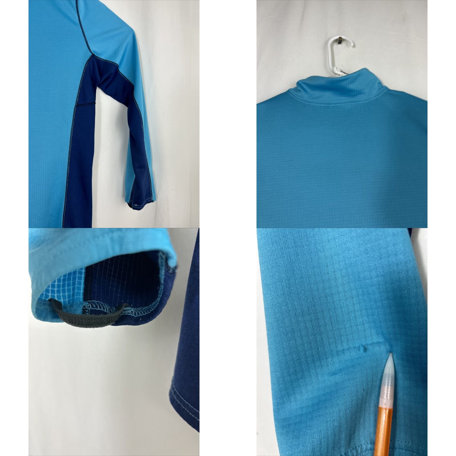 Patagonia Patagonia Capilene Baselayer Midweight Polartec 1/2 Zip Top Womens L blue Mock Size L / US 10 / IT 46 - 9 Thumbnail