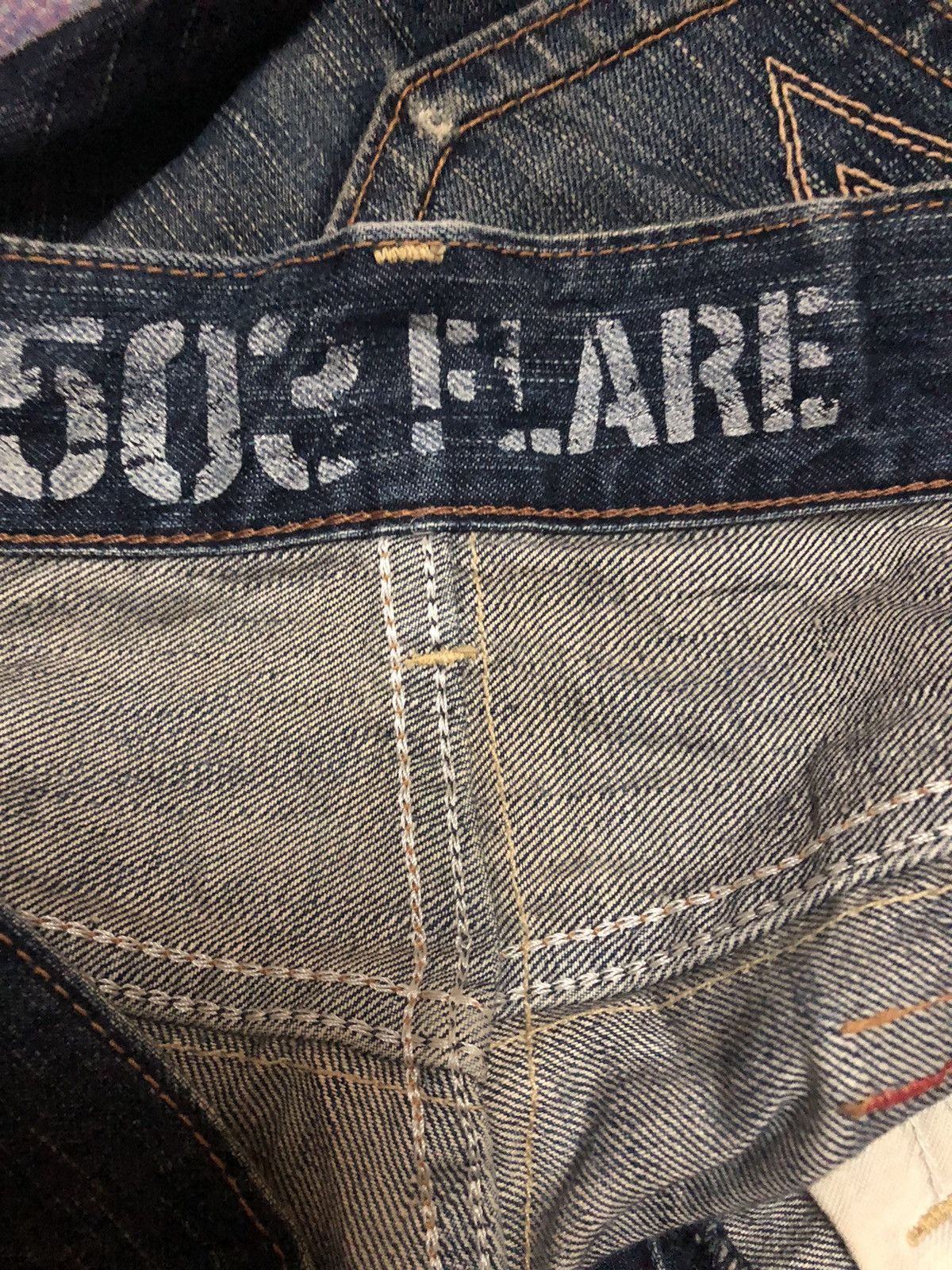 Edwin × If Six Was Nine × Le Grande Bleu (L.G.B.) Edwin Blue Trip Flare Denim Pants Size US 36 / EU 52 - 3 Thumbnail
