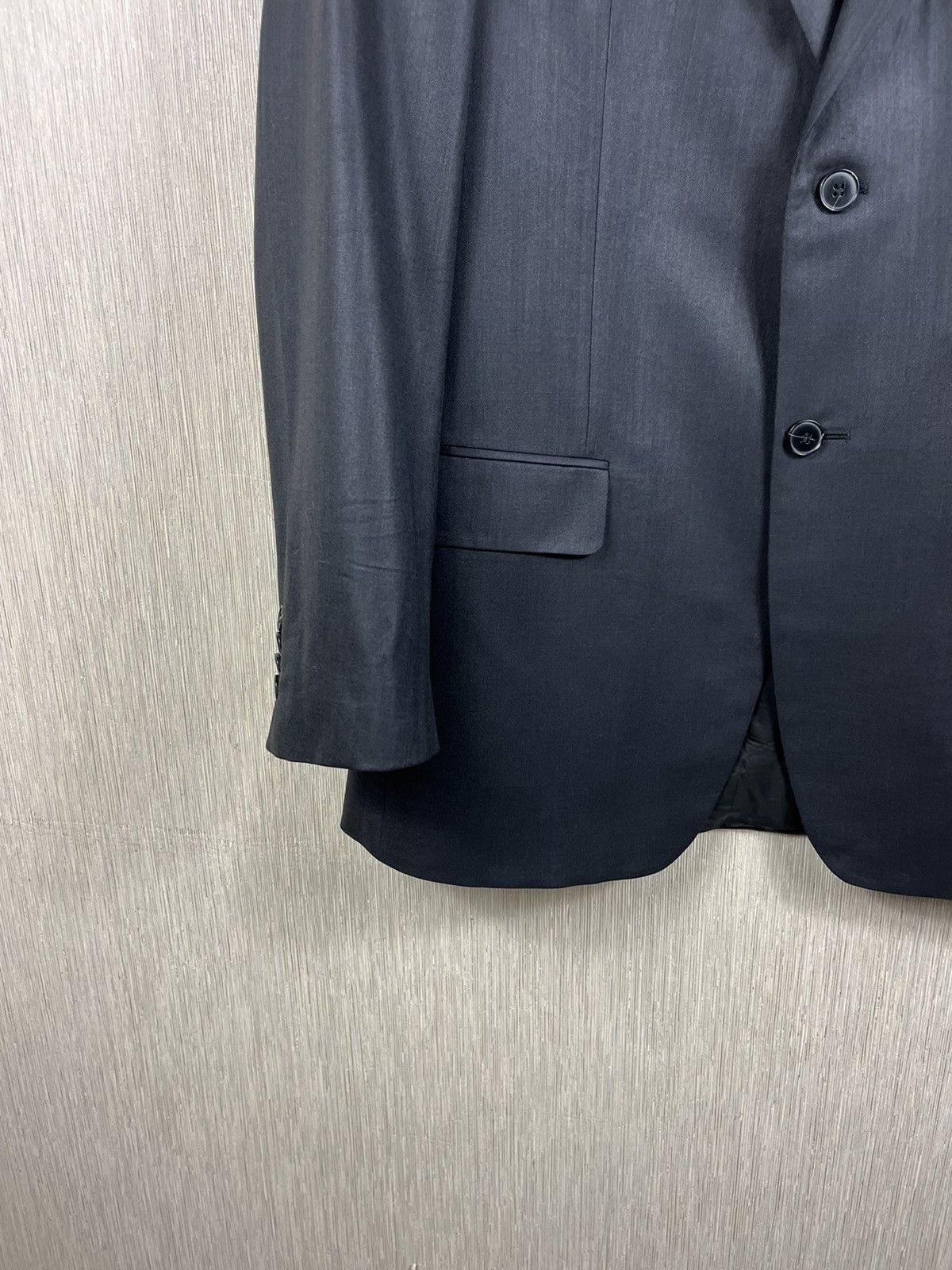 Ermenegildo Zegna × Z Zegna Ermenegildo Z Zegna wool blazer jacket shiny calico fabric Size 50R - 6 Thumbnail