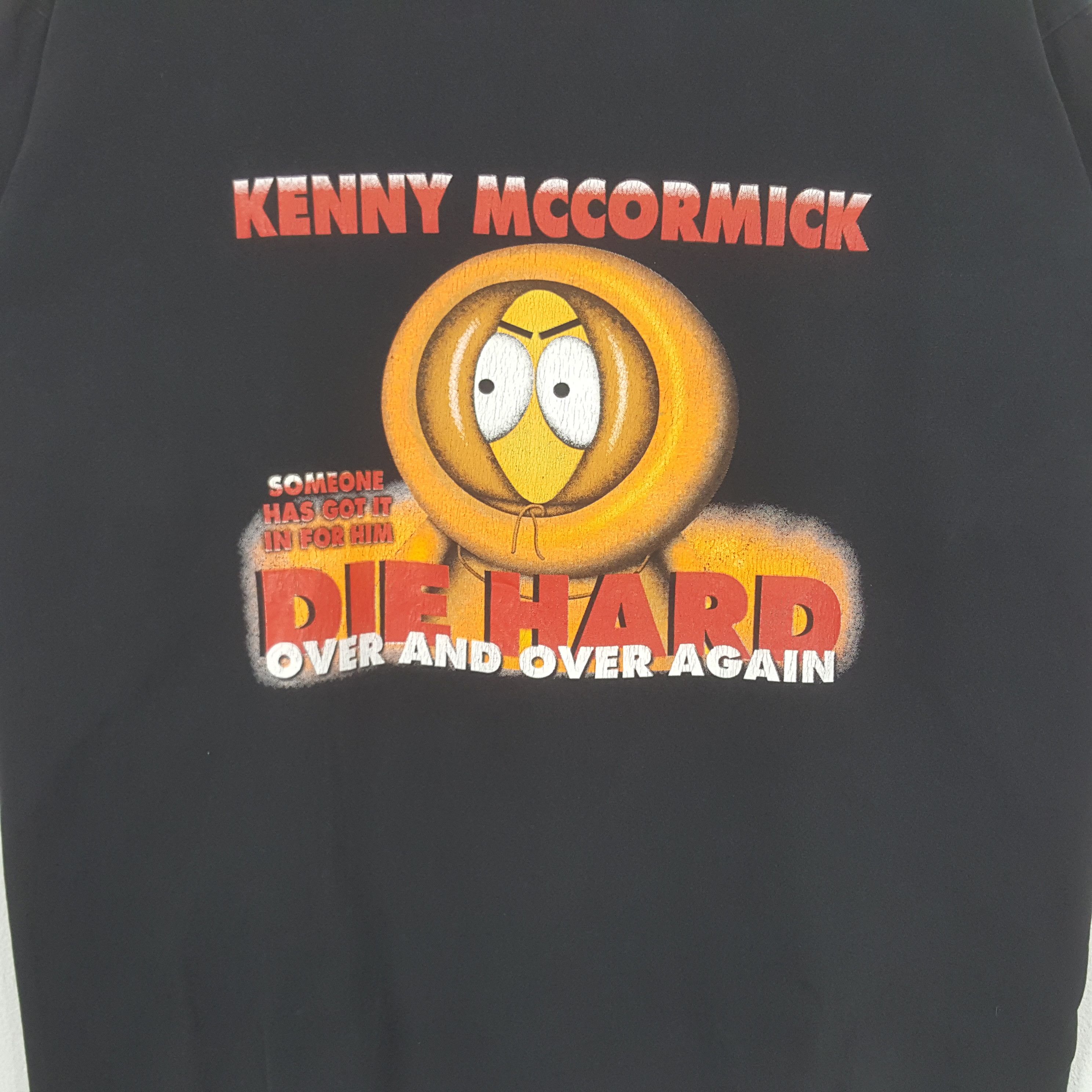 Cartoon Network Vintage Kenny Mccormick South Park Cartoon Promo Tshirt RR4 Size US L / EU 52-54 / 3 - 2 Thumbnail