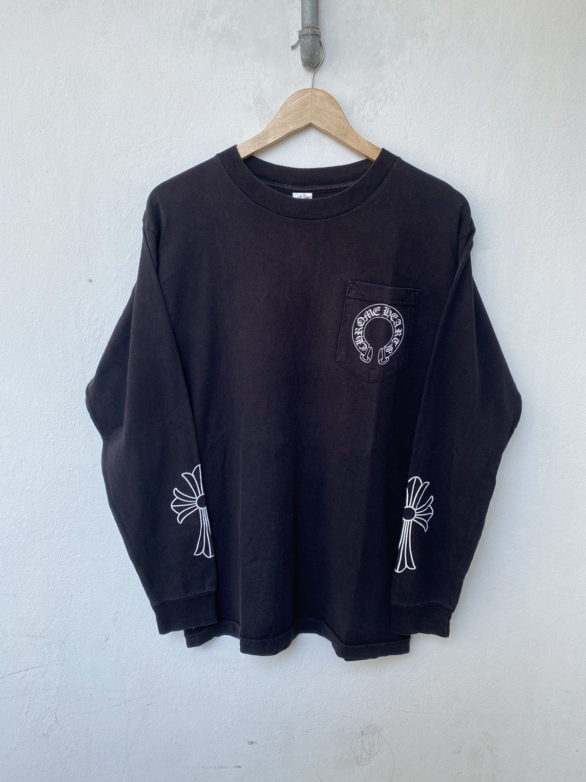 Chrome Hearts Chrome Hearts Scroll Longsleeve Shirt | Grailed