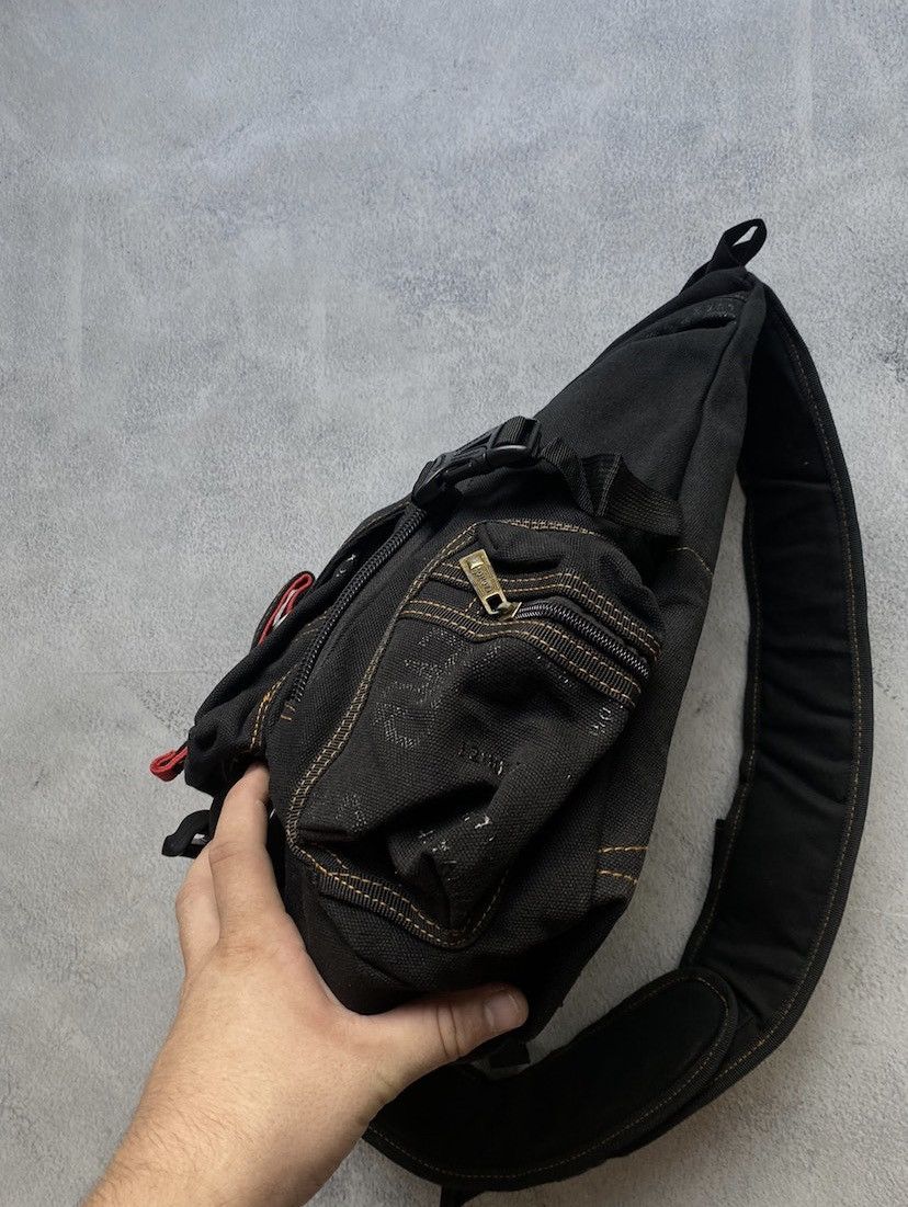Diesel × Vintage Diesel distressed Multi Pocket y2k sling bag Size ONE SIZE - 9 Thumbnail