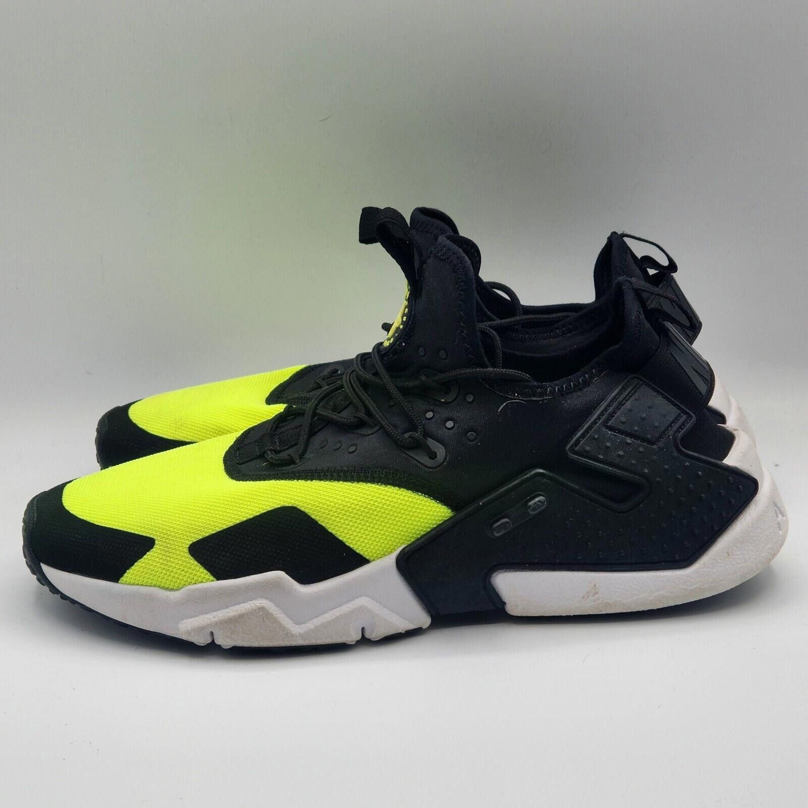 Nike Size 10 - Nike Air Huarache Drift Black Volt Size US 10 / EU 43 - 5 Thumbnail