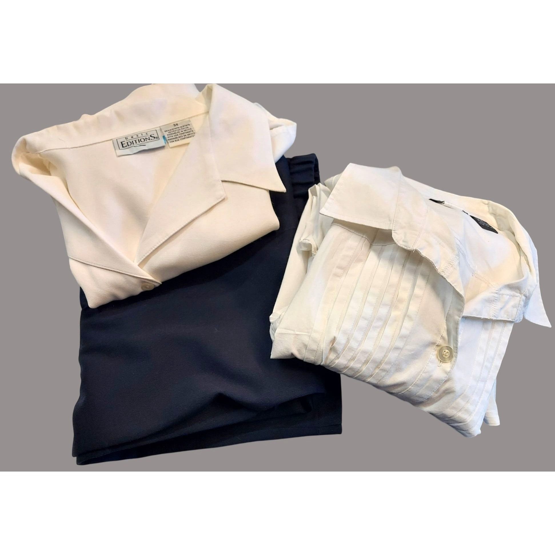 Croft & Barrow Womens 3X Plus Size Apparel Bundle - Two Blouses and One Pai Size 3XL / US 20-22 - 6 Thumbnail