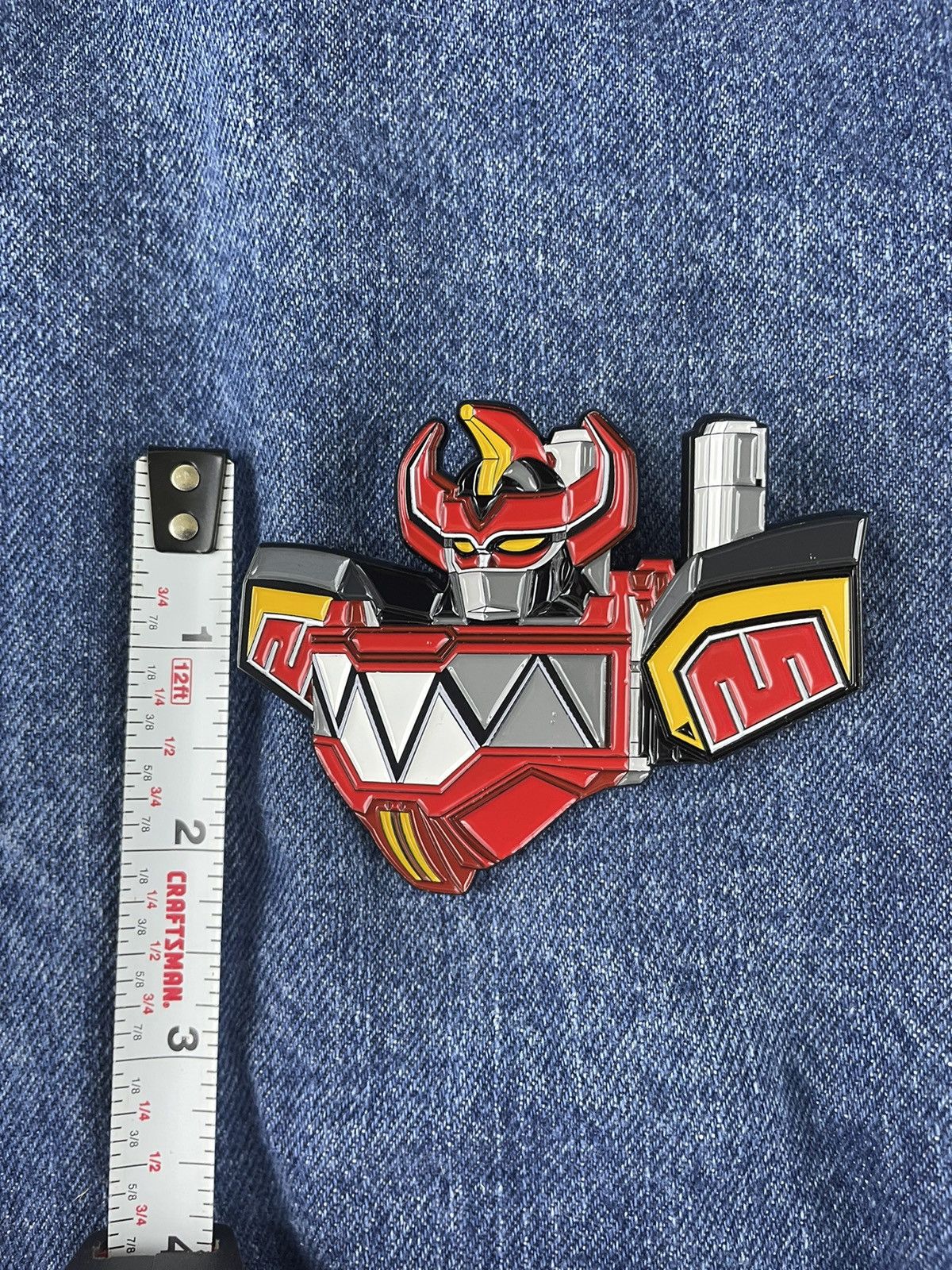 Other Power Rangers Megazord Enamel Pin Size ONE SIZE - 3 Thumbnail