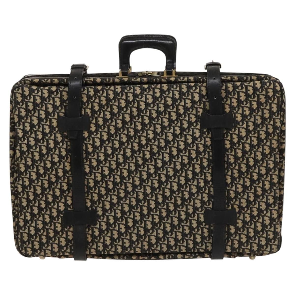 Dior DIOR Trotter Canvas Trunk Navy Gold Size ONE SIZE - 3 Thumbnail