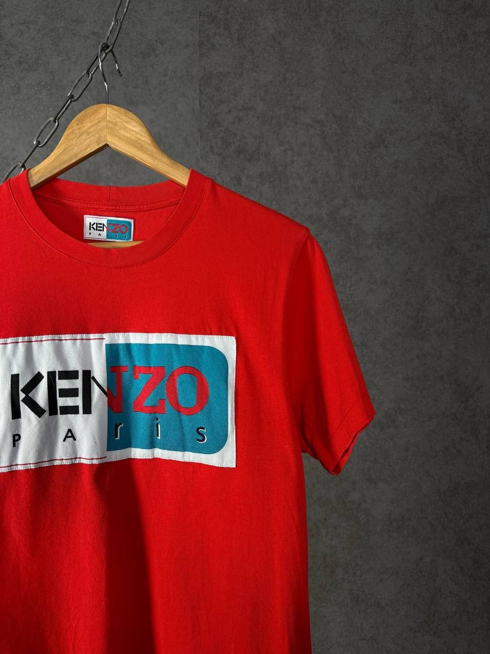 Kenzo Kenzo Momento Collection luxury designer center logo tee Size US S / EU 44-46 / 1 - 2 Thumbnail