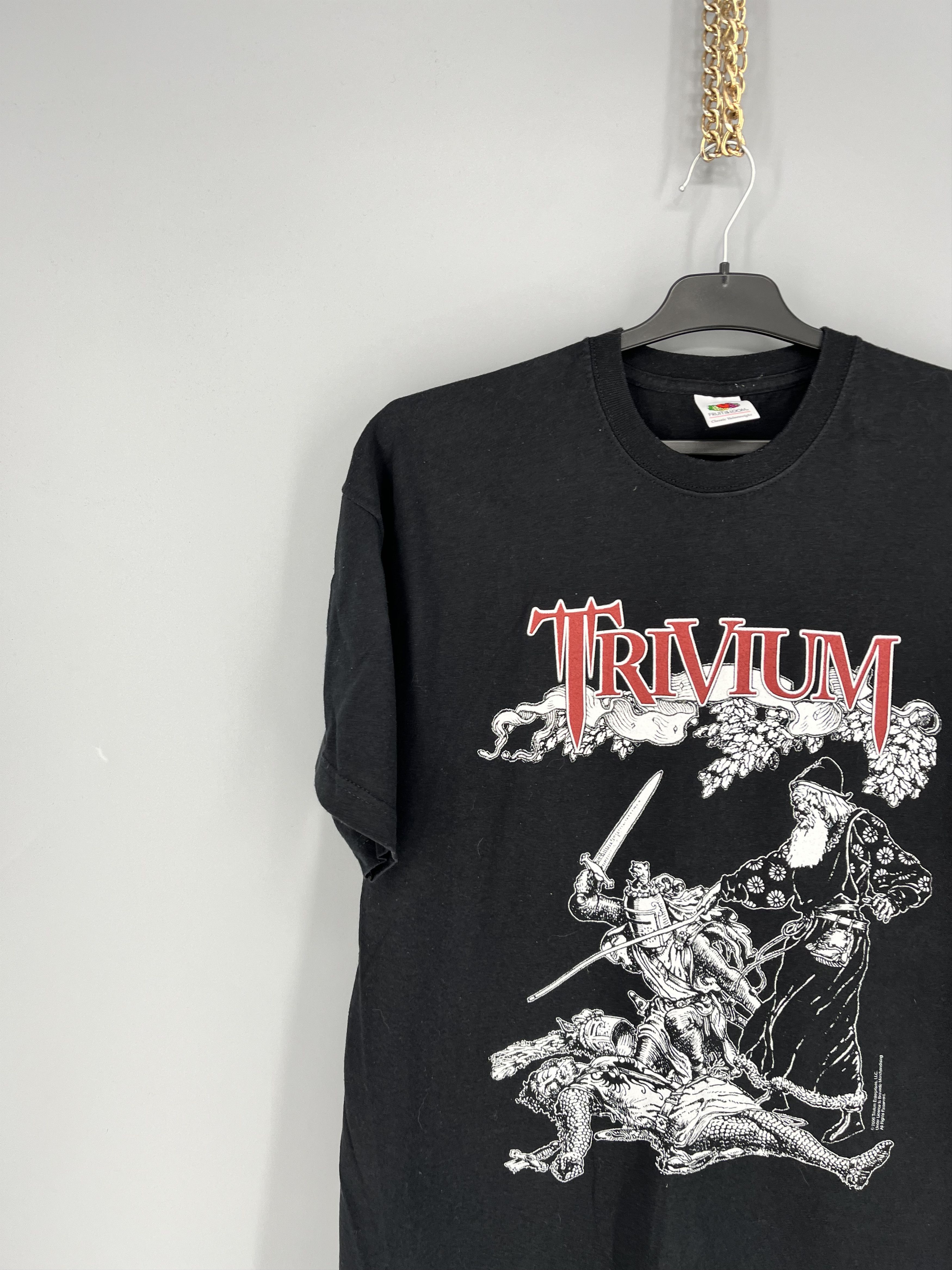 Band Tees Vintage Y2K Triviumn Tour Size M Horror Fece Size US M / EU 48-50 / 2 - 4 Thumbnail
