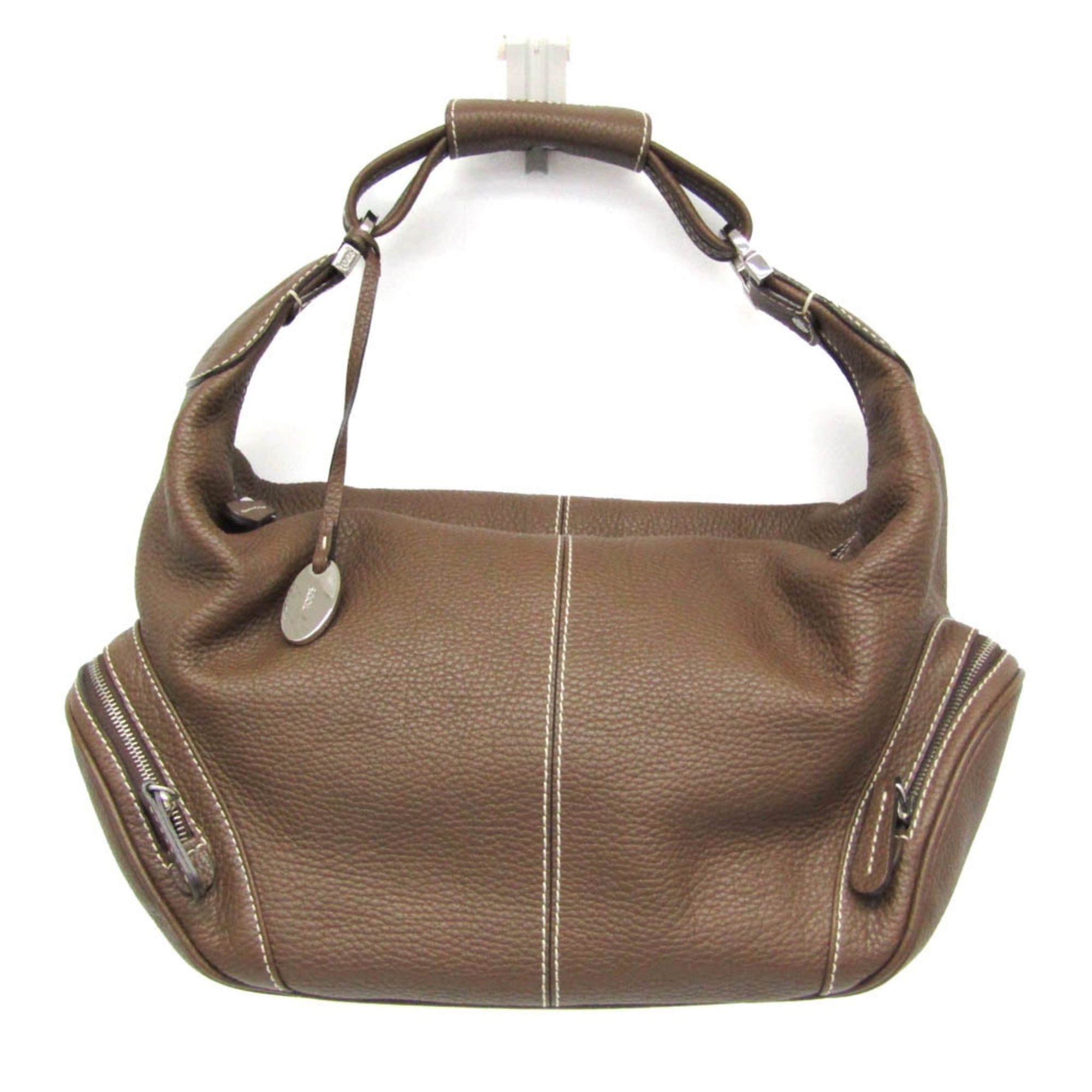 Tod's Tod's One-shoulder Bag Women's Leather Shoulder Bag Brown Size ONE SIZE - 1 Thumbnail