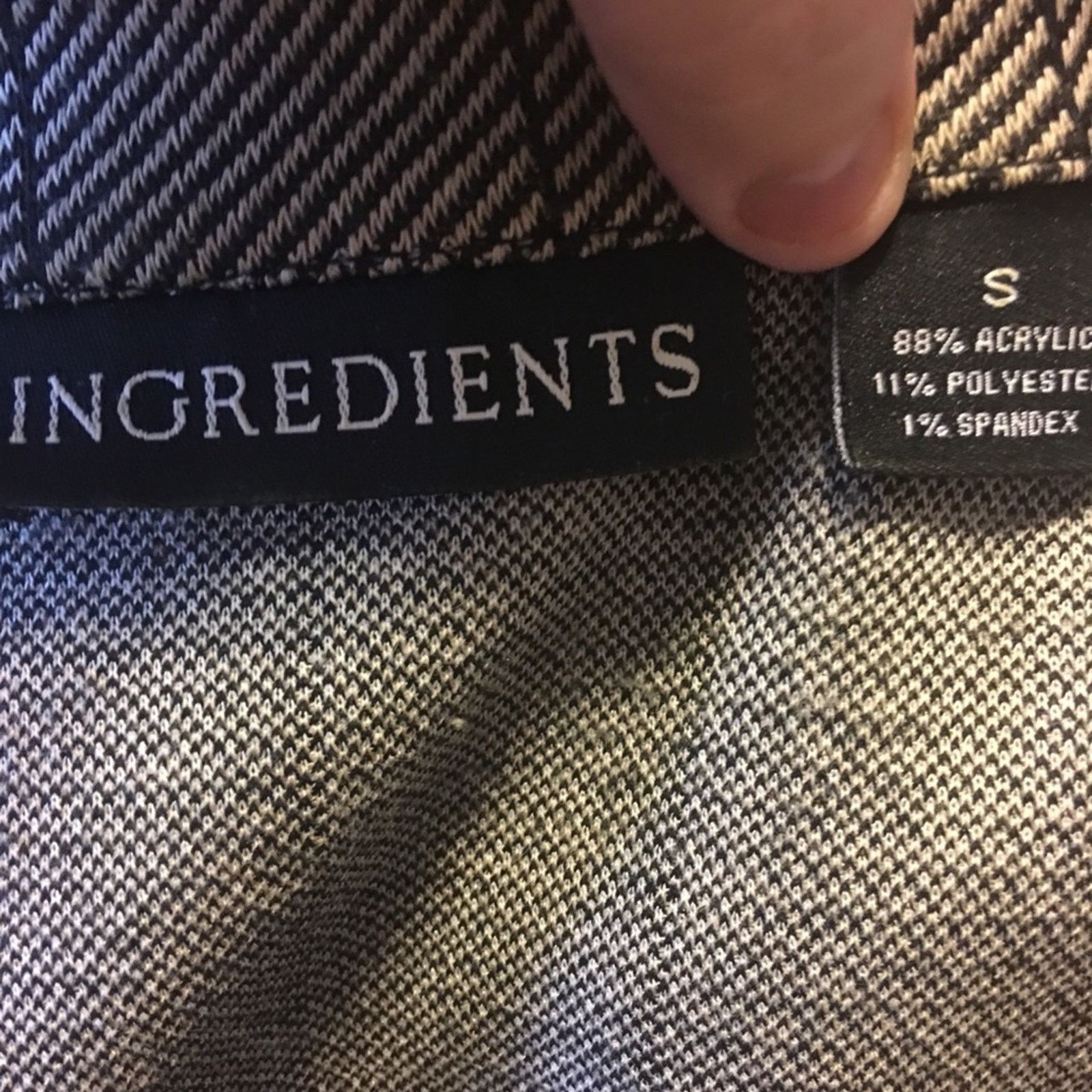 Vintage Ingredients tan/black pattern button front jacket Size S / US 4 / IT 40 - 7 Thumbnail