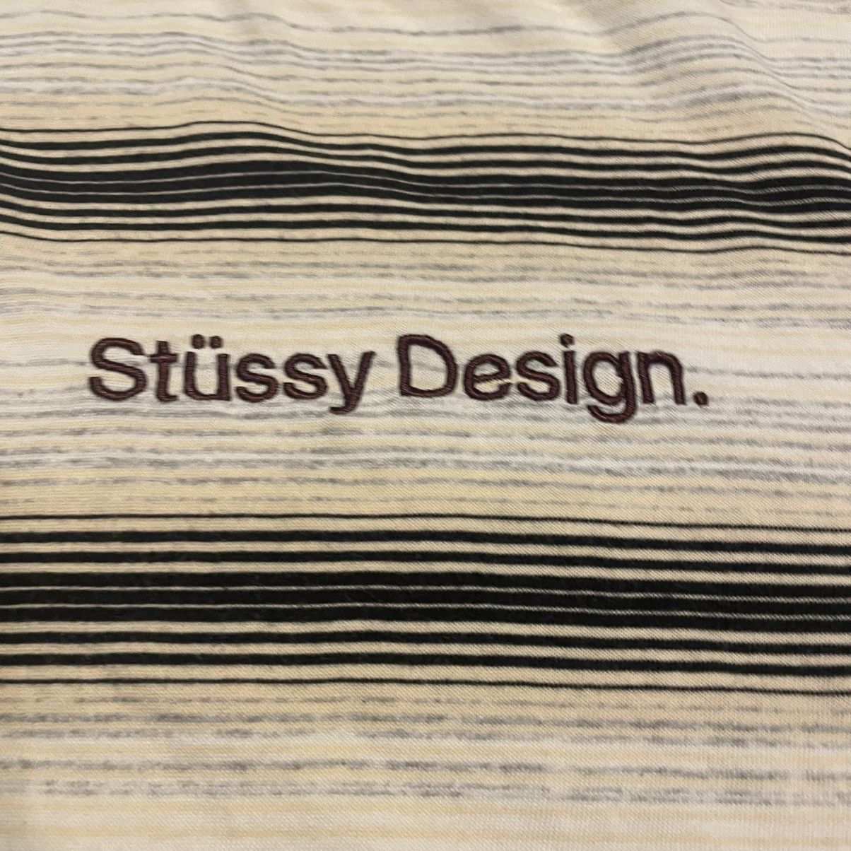 Stussy Stüssy Design Striped T-Shirt – Classic Streetwear Size US L / EU 52-54 / 3 - 3 Thumbnail