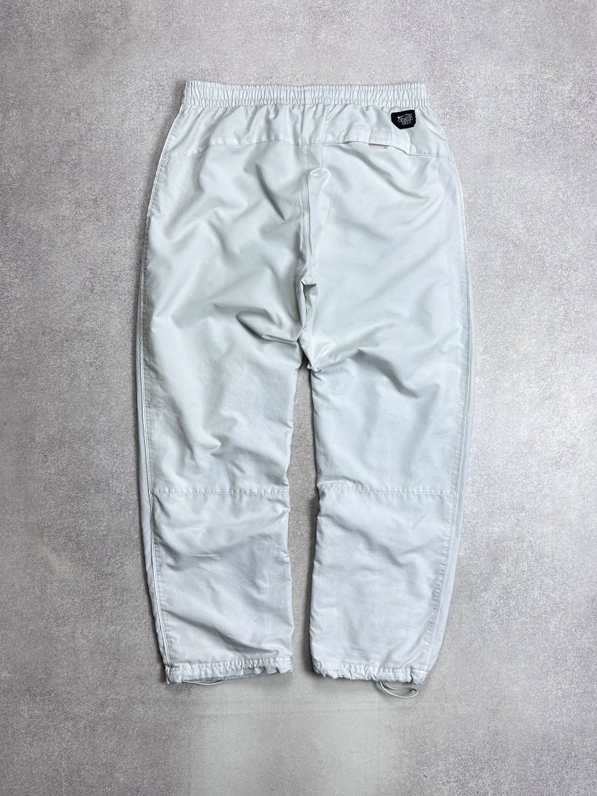 Nike Vintage Nike Tn Skepta Style White Baggy Track Pants L Size US 34 / EU 50 - 4 Thumbnail