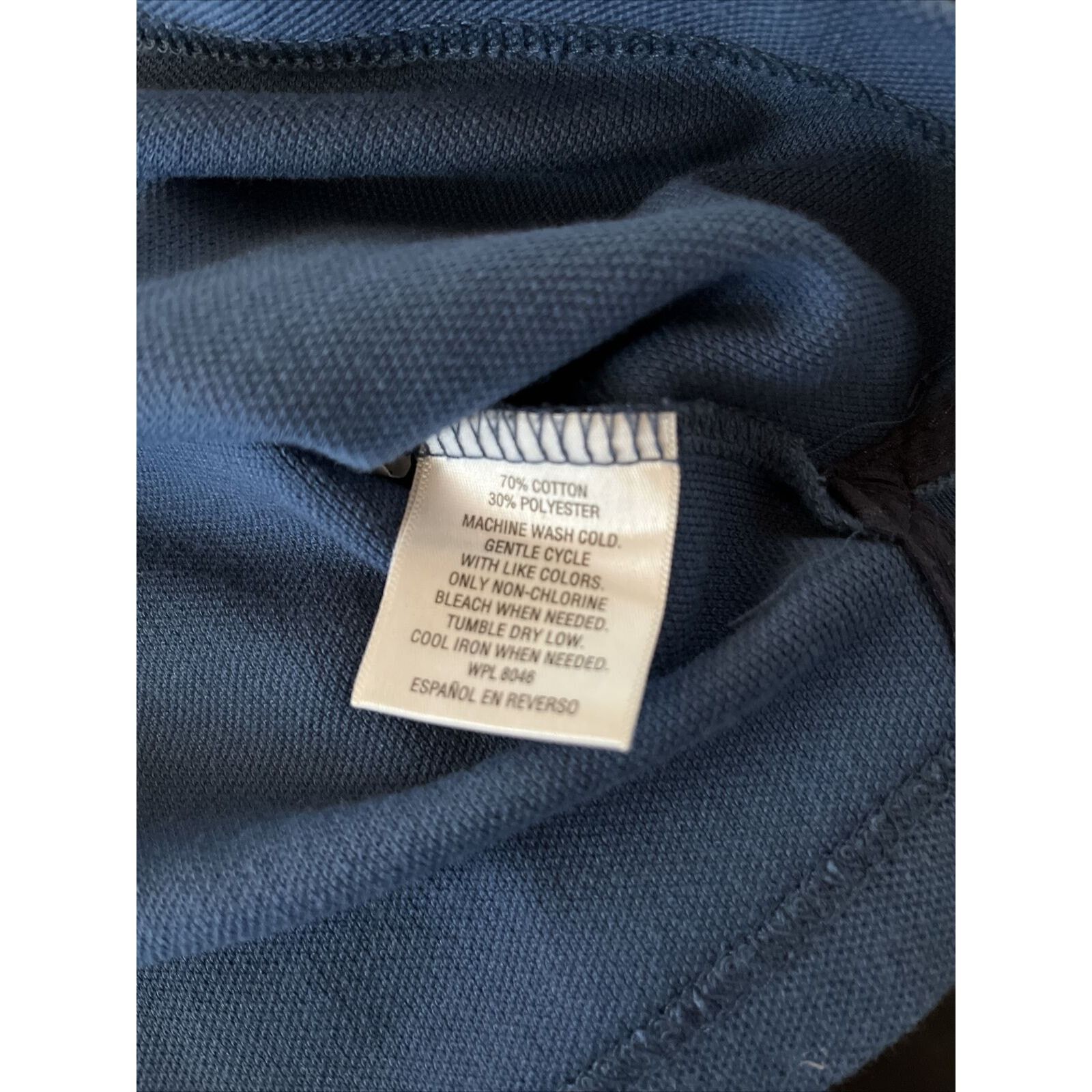 Club Room Club Room Men’s XXL Blue LS Button Cotton Blend Polo Shirt Size US XXL / EU 58 / 5 - 16 Thumbnail