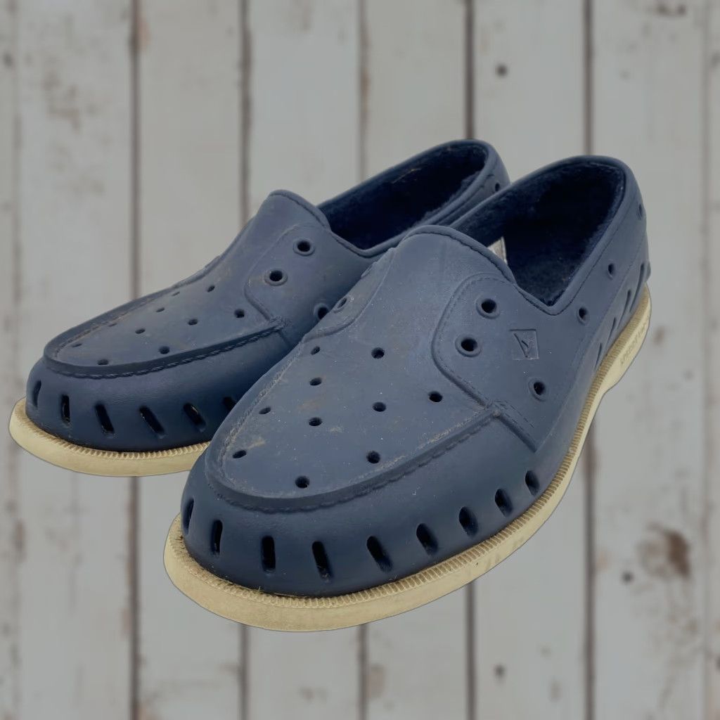 Sperry VINTAGE Sperry Top Sider Mens Size 12 Blue Authentic Float Boat Shoe STS23886 Lined 1116 Size US L / EU 52-54 / 3 - 1 Thumbnail