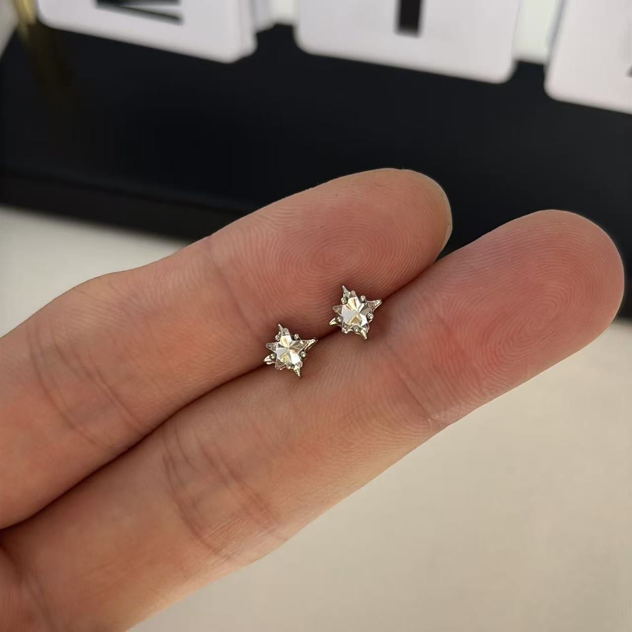 Other 7mm Small Mini Star Stud Earrings for Men Women Size ONE SIZE - 4 Thumbnail