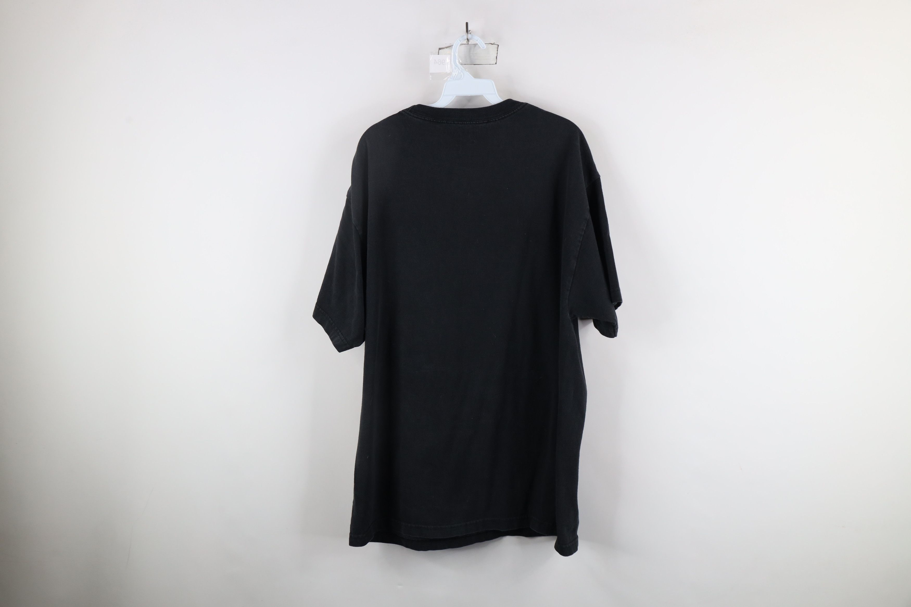 Nike × Vintage Vintage Nike Out Travis Scott Block Swoosh T-Shirt Black Size US XL / EU 56 / 4 - 8 Thumbnail