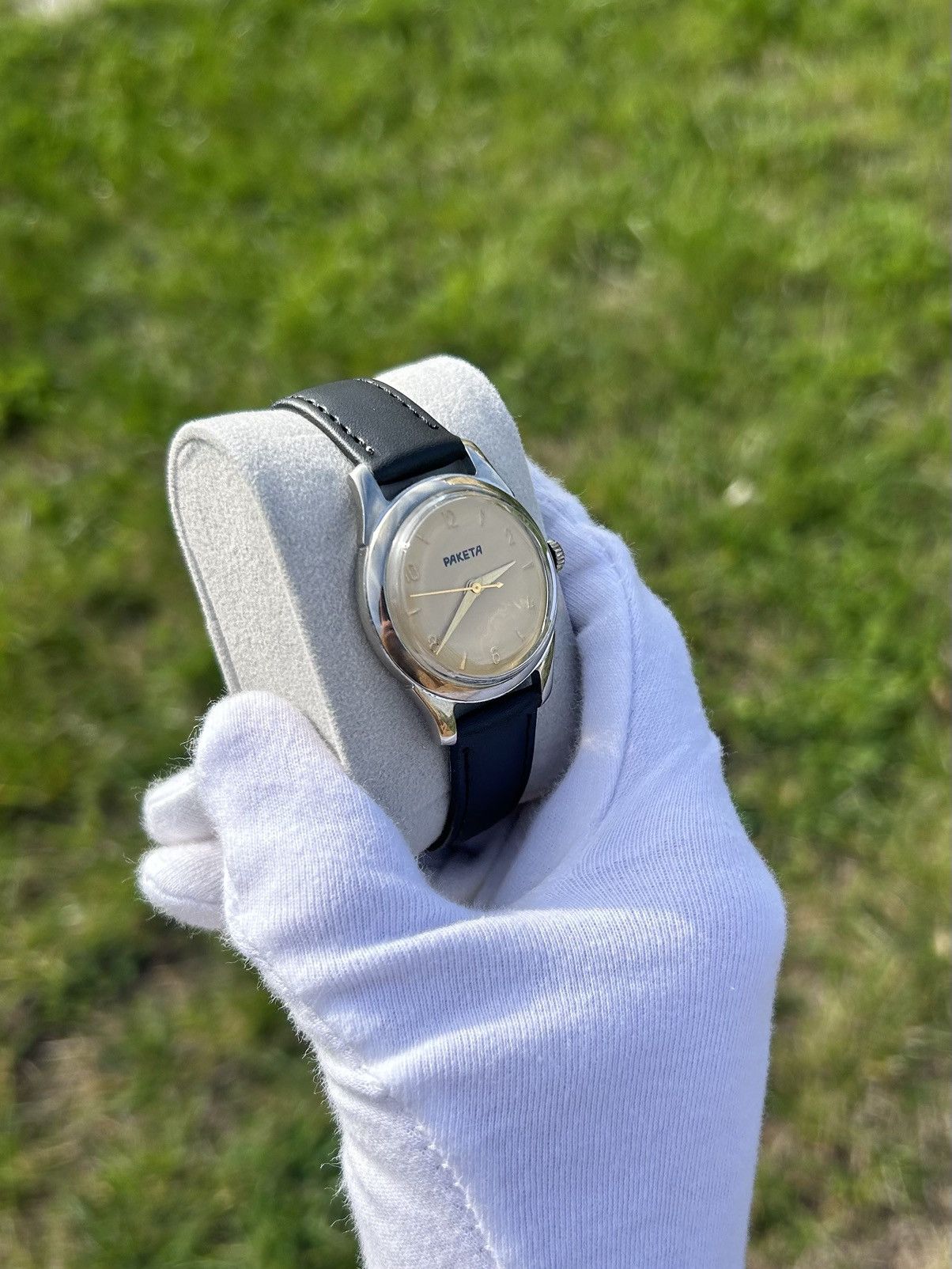 Vintage Vintage Watch Raketa USSR Soviet Mechanical 1950s Size ONE SIZE - 5 Thumbnail