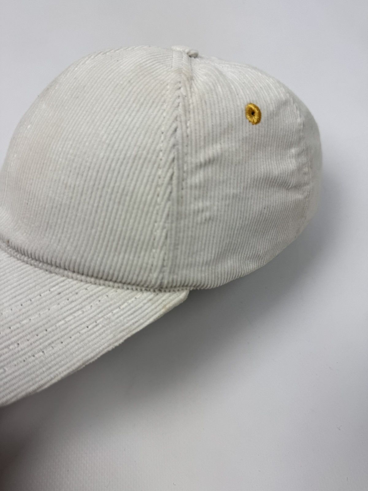 Universal Works Universal Works Corduroy Old White Basic Cap Size ONE SIZE - 6 Thumbnail