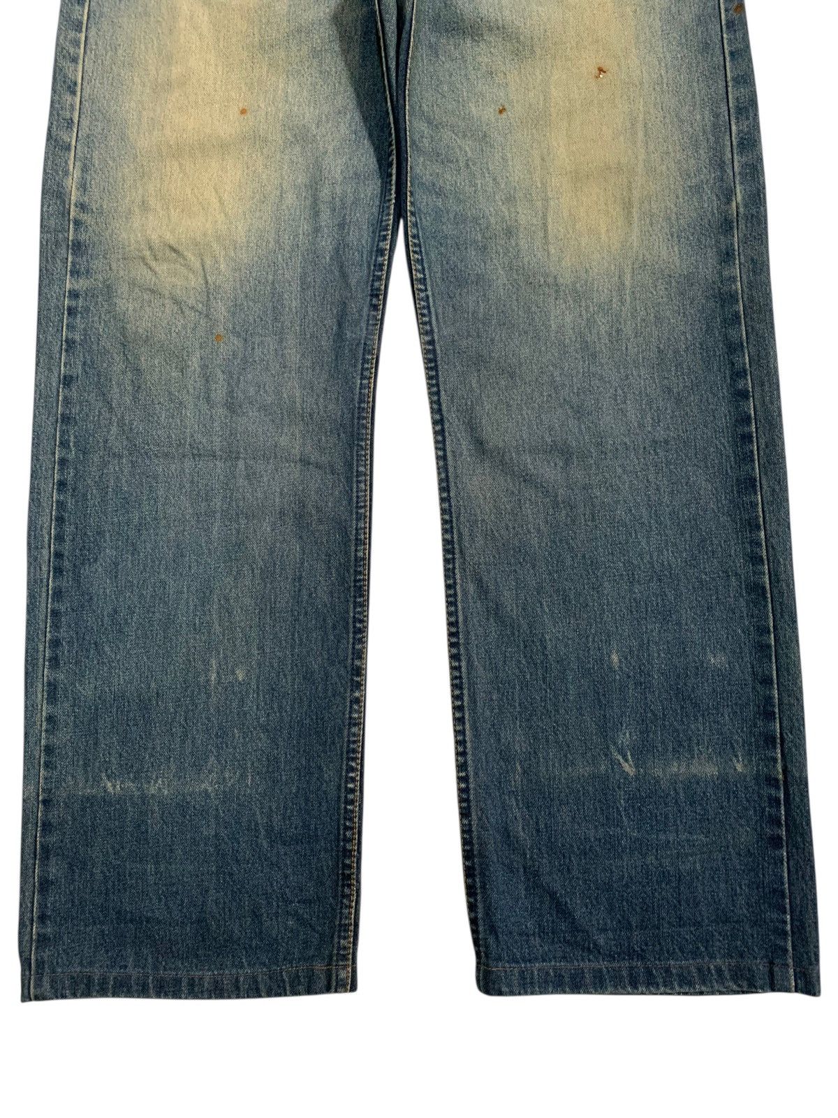 Levi's VINTAGE LEVIS 512 FADED & RUSTY DISTRESSED DENIM Size US 35 - 6 Thumbnail