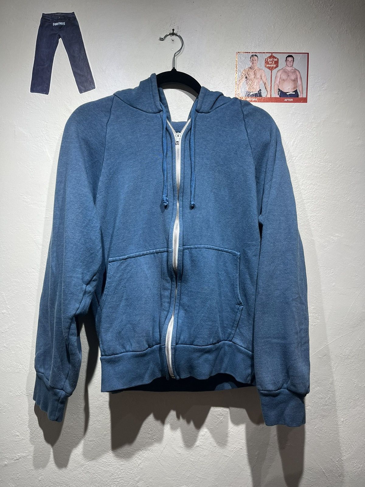 Vintage Vintage Thermal zip up hoodie Size US S / EU 44-46 / 1 - 1 Thumbnail