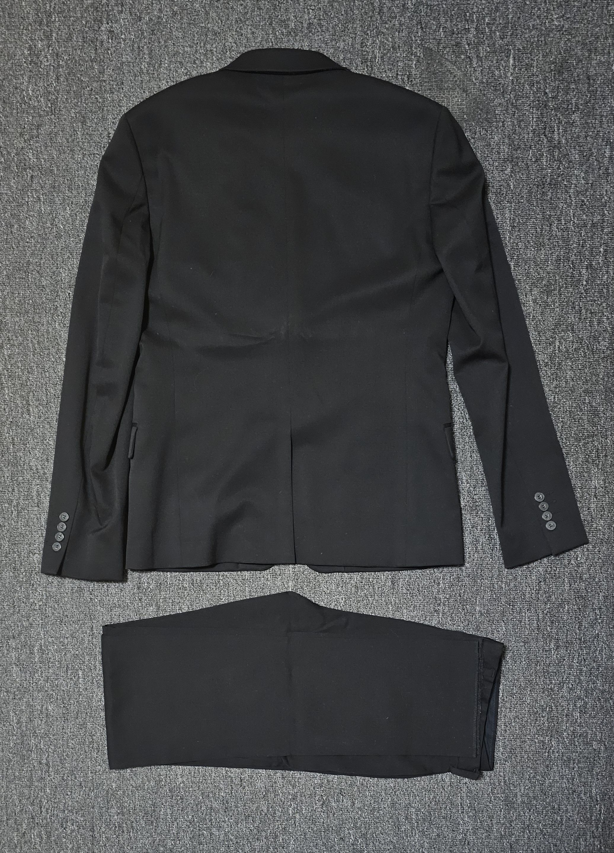 Kenzo Kenzo men's wool black suits size 48 like new Size 48R - 3 Thumbnail