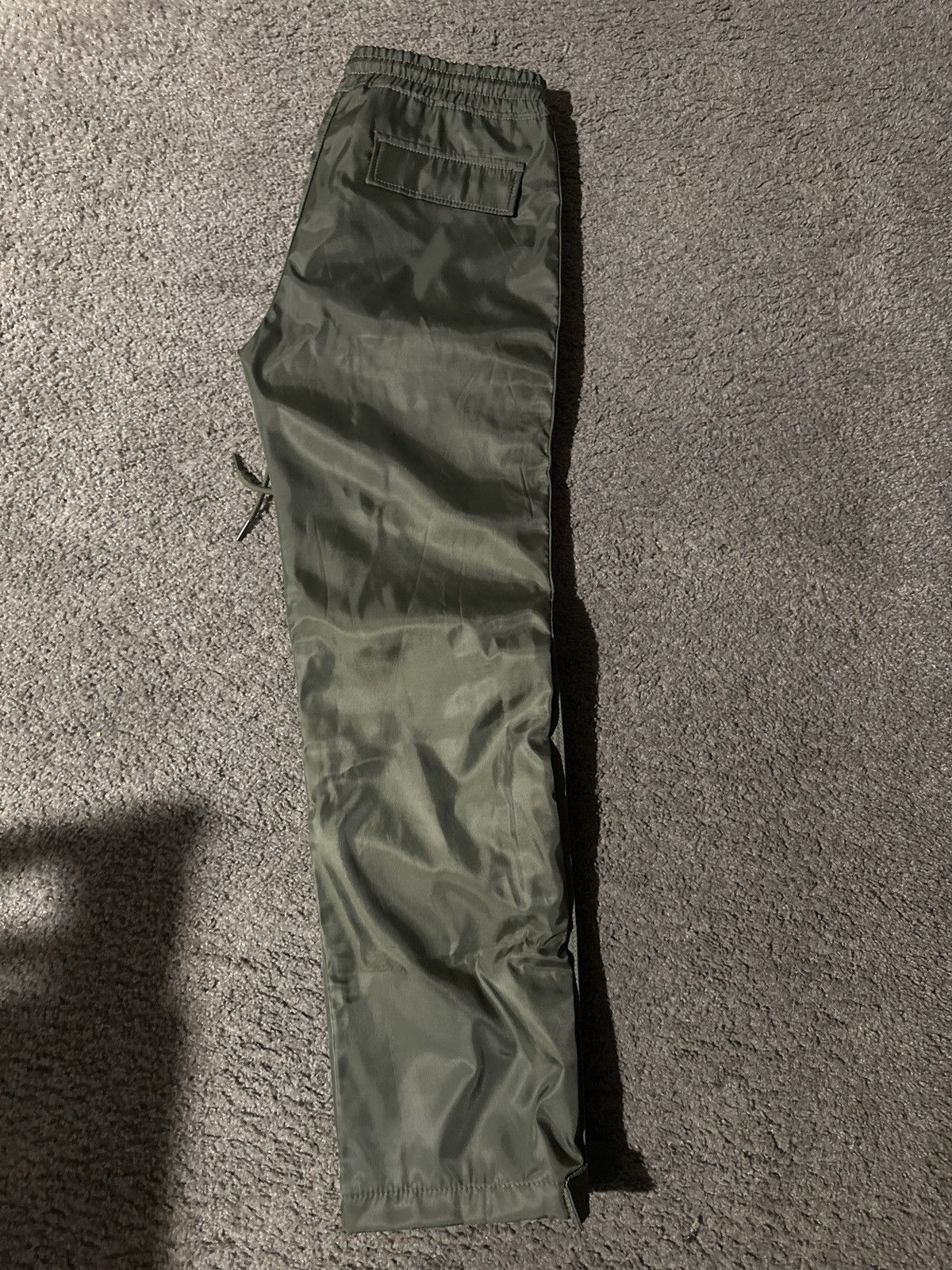 MNML Snap front cargo pants (green) Size US 34 / EU 50 - 1 Thumbnail