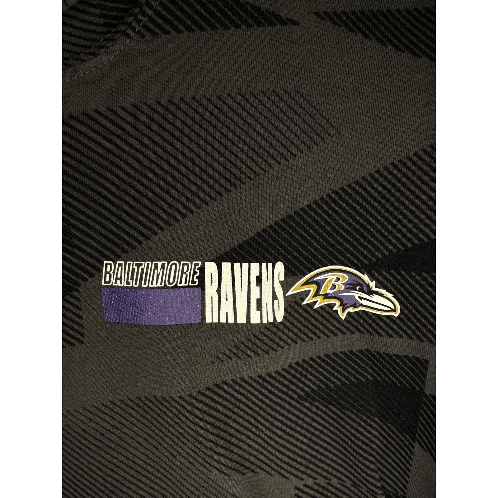 Nike The Nike Tee x NFL Baltimore Ravens Hoodie Gray/Black Mens L Size US L / EU 52-54 / 3 - 5 Thumbnail