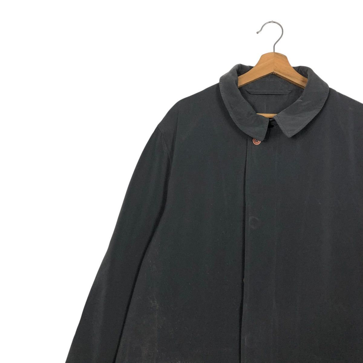 Giorgio Armani 🔥RICH GREY VINTAGE LONG JACKET GIORGIO ARMANI CLASSICO ITALY Size US M / EU 48-50 / 2 - 8 Thumbnail