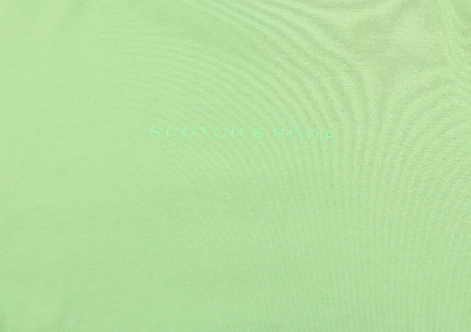 Scotch & Soda M Green Cotton Oversized Crew Neck T-Shirt 88581 Size US M / EU 48-50 / 2 - 8 Thumbnail