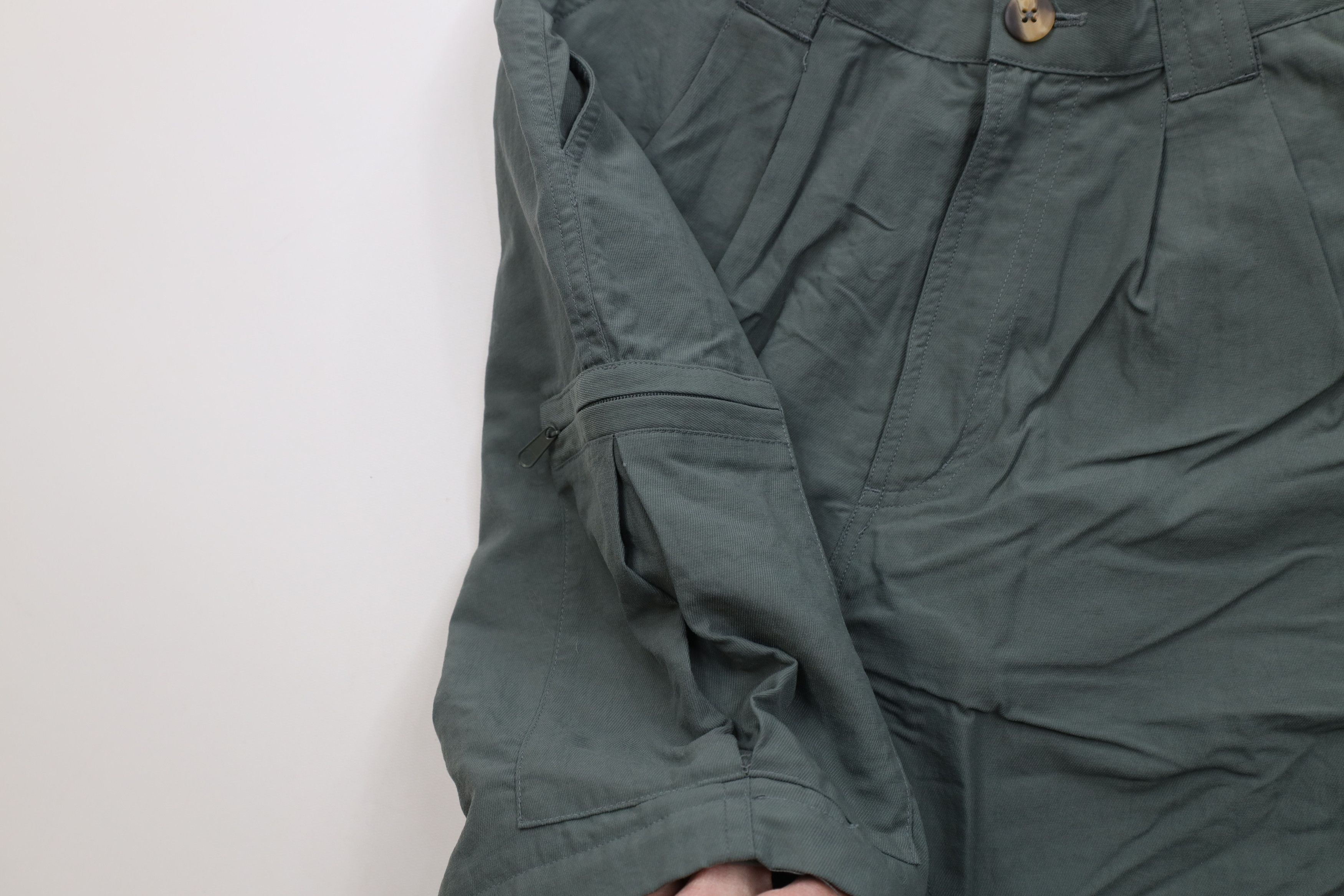 ExOfficio Vintage 90s ExOfficio Hiking Trekking Cargo Shorts Green Size 28" / US 6 / IT 42 - 7 Thumbnail