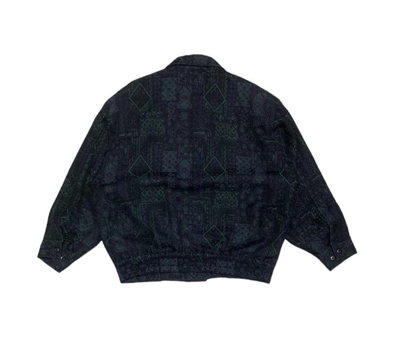 Japanese Brand Vintage 90s Japanese Casual Wool Jacket By Vibrante Art Size US M / EU 48-50 / 2 - 2 Thumbnail