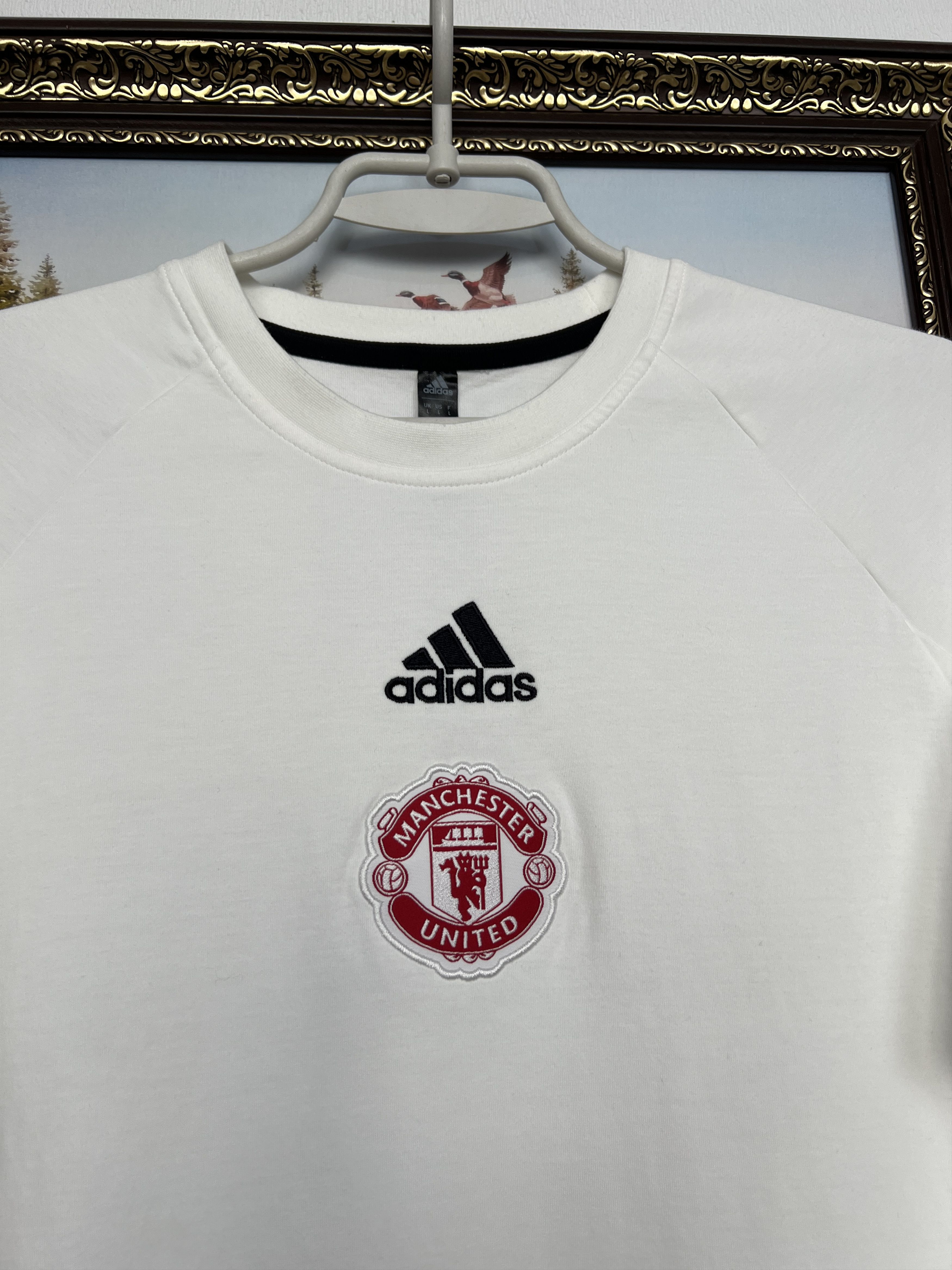 Adidas Manchester United Train Football Shirt Soccer Jersey Trikot Size US L / EU 52-54 / 3 - 3 Thumbnail
