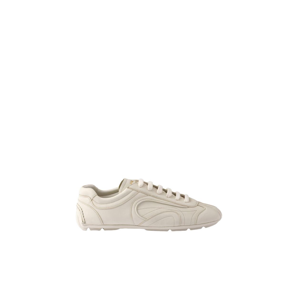 Prada PRADA Montecarlo Re-Edition 2005 $1120 White Leather Sneake Size US 9 / EU 42 - 2 Thumbnail
