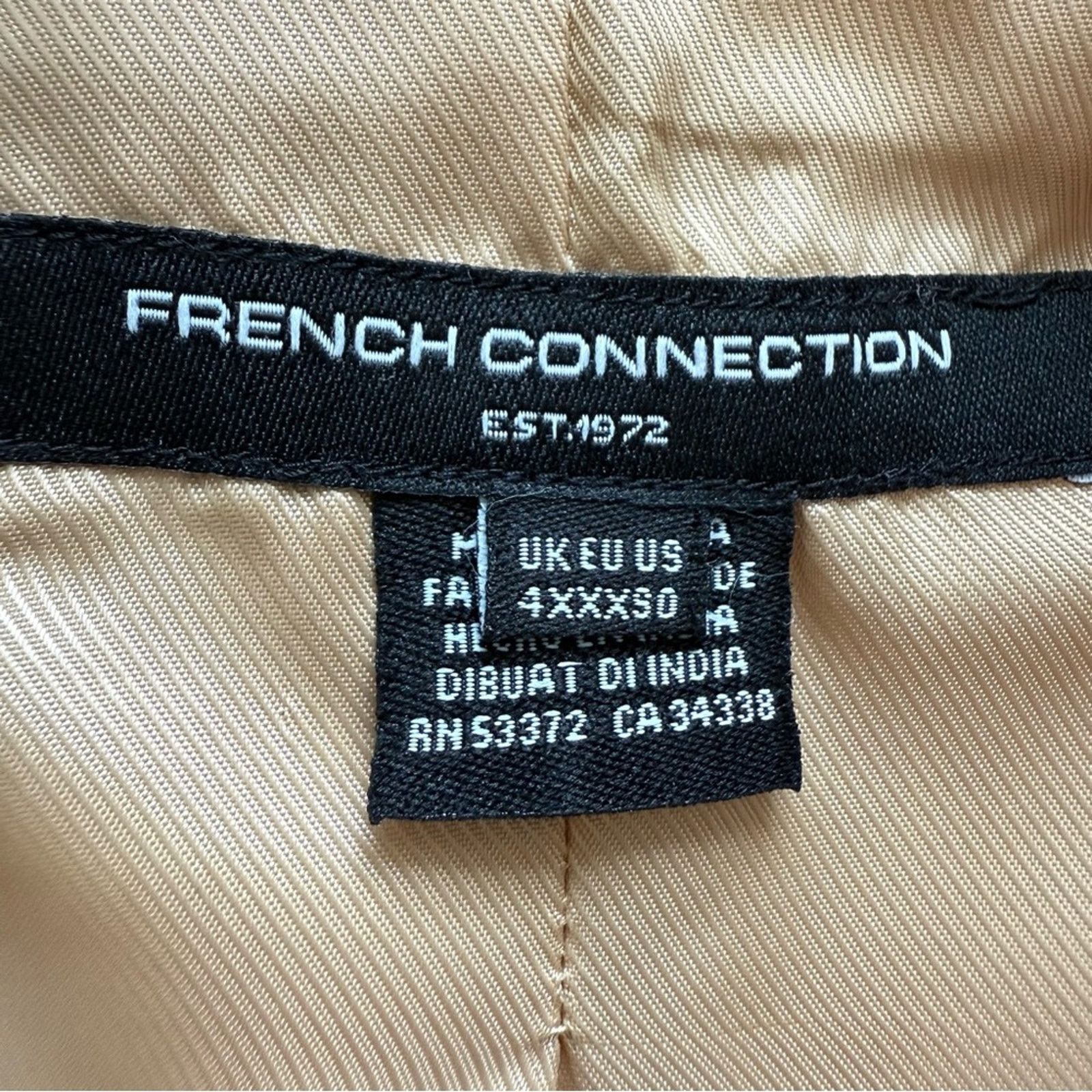French Connection French Connection women beige jacket size 0 US Size XS / US 0-2 / IT 36-38 - 5 Thumbnail