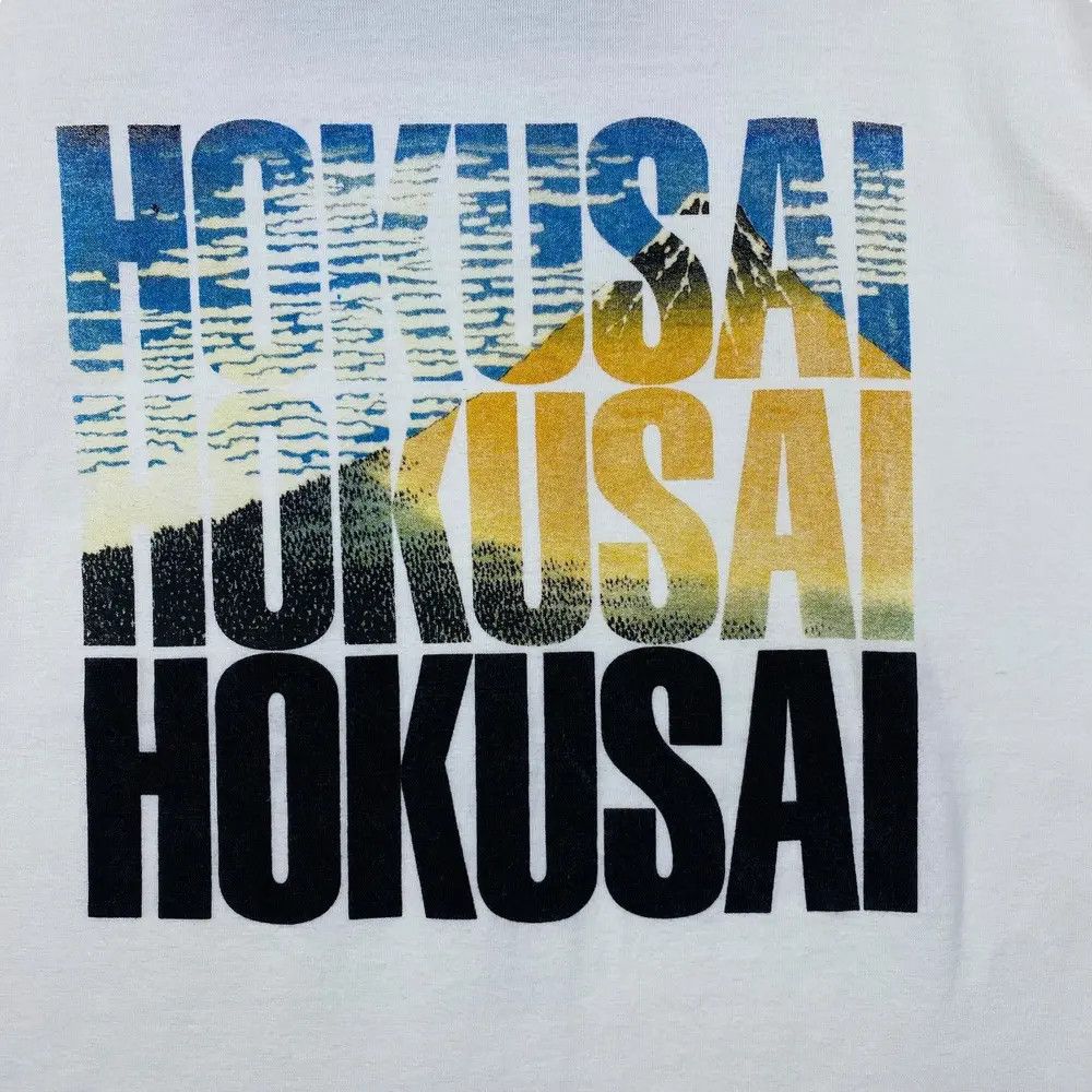 Japanese Brand HOKUSAI The Great Mount Fuji Graphic Tee Shirt Medium Size Size US M / EU 48-50 / 2 - 2 Thumbnail