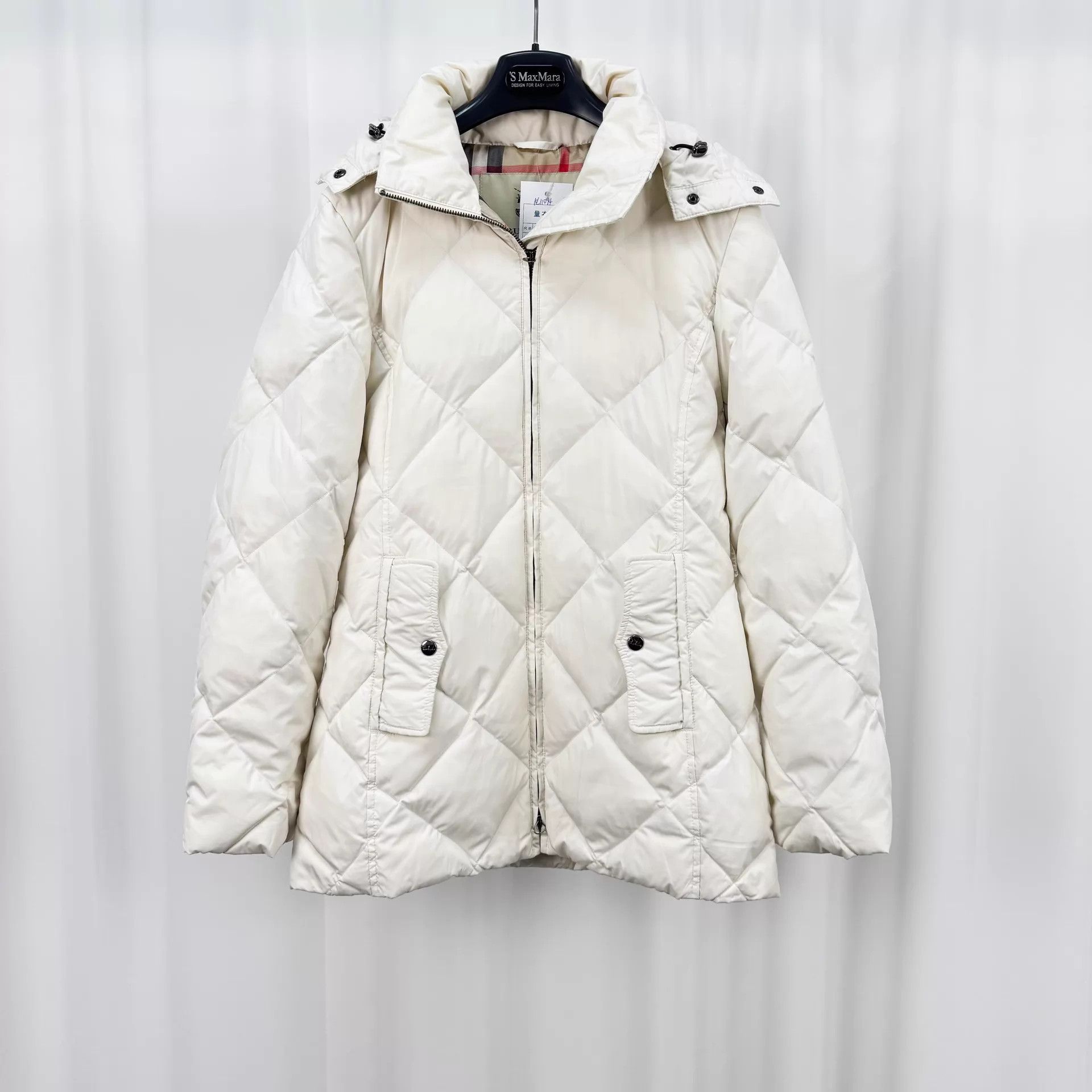 Burberry Burberry Check Down Jacket XS 98N Zipper Missing Size XS / US 0-2 / IT 36-38 - 1 Thumbnail