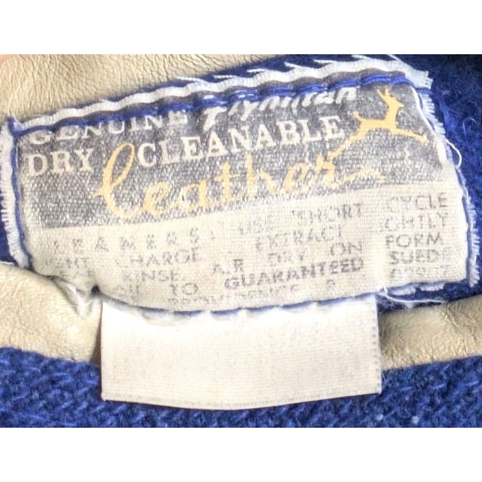 Vintage VINTAGE Knickerbocker Wool Leather Varsity Letterman Jacket USA Flynntan Medium Blue Mens Size US M / EU 48-50 / 2 - 3 Thumbnail