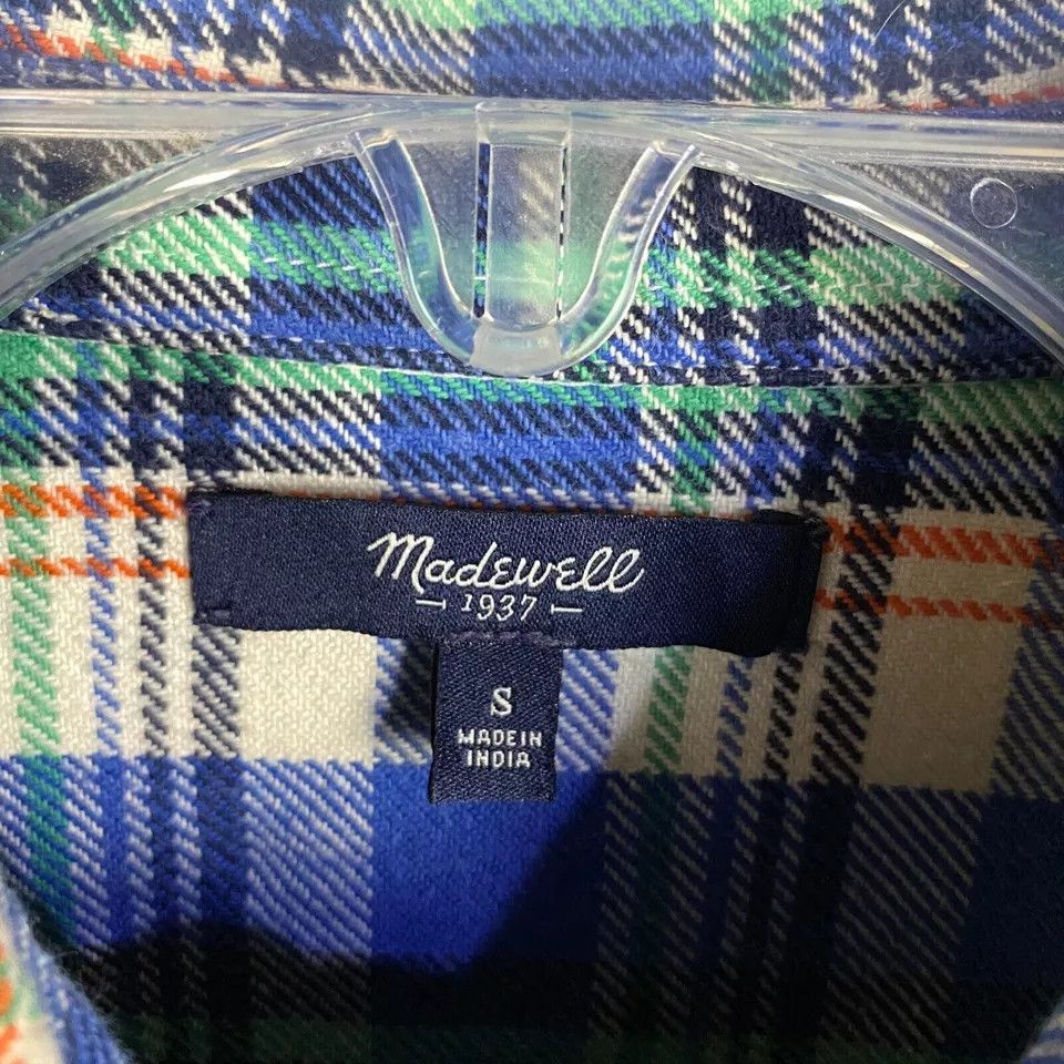 Madewell Madewell Flannel Shirt Women's Small Plaid Cotton Adults S Size S / US 4 / IT 40 - 3 Thumbnail