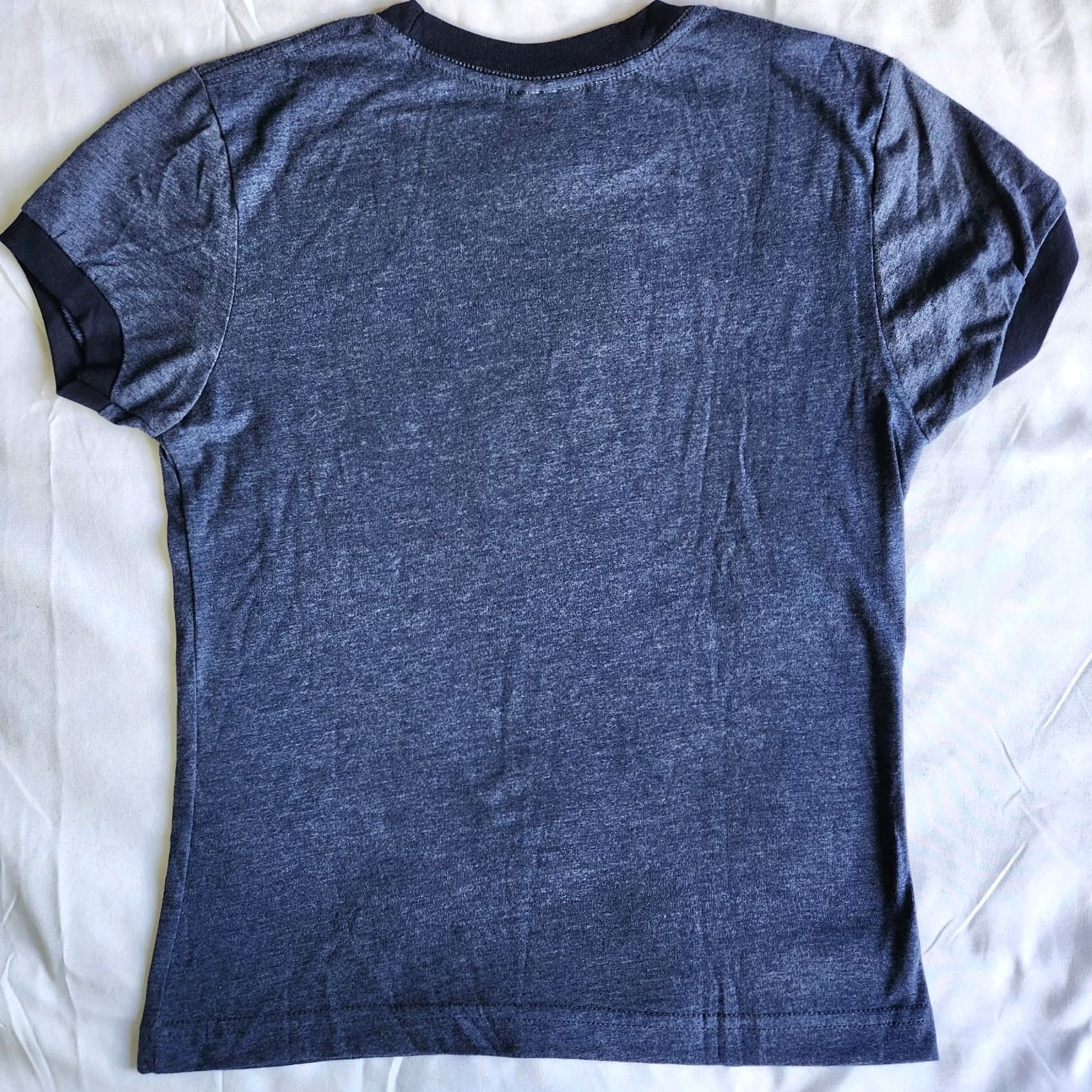Harley Davidson VINTAGE Harley Davidson Motorcycles Y2K Women's Med Blue Ringer Graphic T-Shirt Size M / US 6-8 / IT 42-44 - 5 Thumbnail