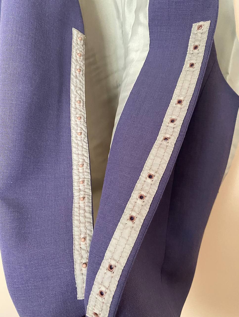Pal Zileri 2 Pieces PAL ZILERI CERIMONIA Striped Suit One Button Sz 48R Size 48R - 16 Thumbnail