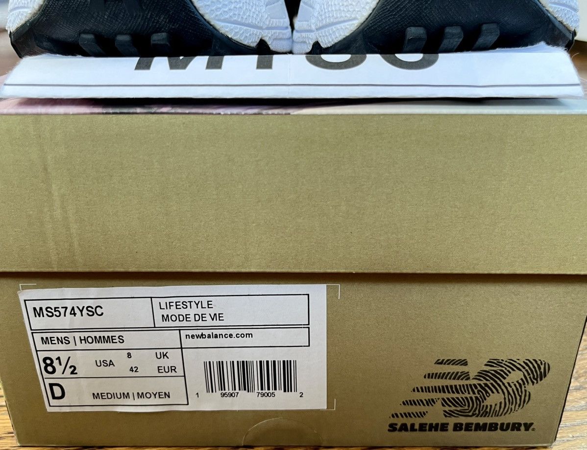 New Balance × Salehe Bembury Salehe Bembury x New Balance 574 YURT - Shark Skin - US 8.5 Size US 8.5 / EU 41-42 - 10 Thumbnail