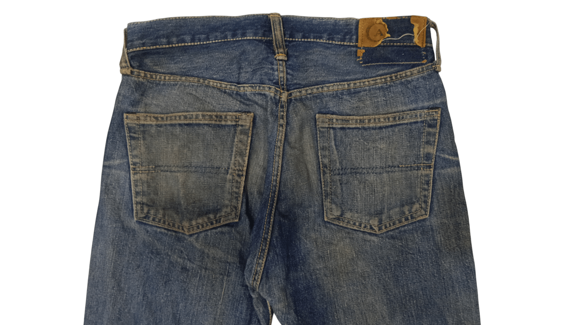 Vintage 80s Canton Genuine Indigo Flare Denim (S 370) w29 Size US 29 - 7 Thumbnail