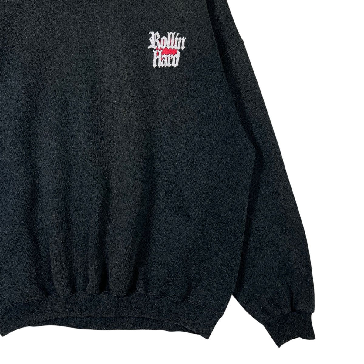 Tultex 💥 90s Vintage Rollin Hard Big Thangs Tultex Sweatshirt Size US XL / EU 56 / 4 - 6 Thumbnail