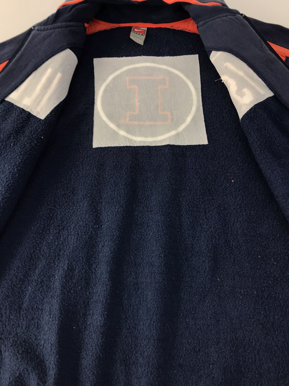 Nike Sweater Nike Team ILLINOIS Sportwear Zipper Hoodie Size US L / EU 52-54 / 3 - 6 Thumbnail