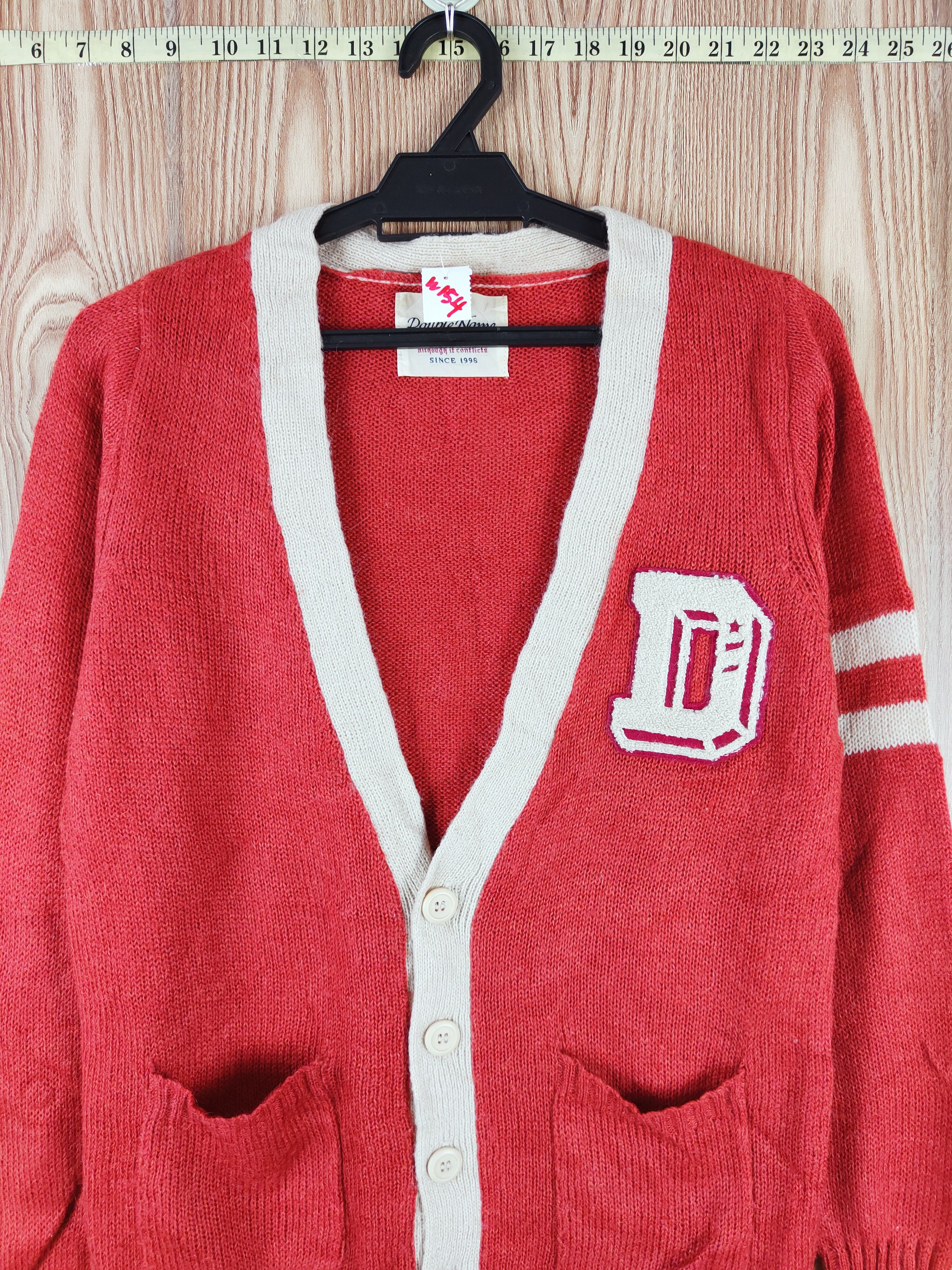 Japanese Brand Double Name Orange Knitwear Cardigan #W154 Size US M / EU 48-50 / 2 - 2 Thumbnail