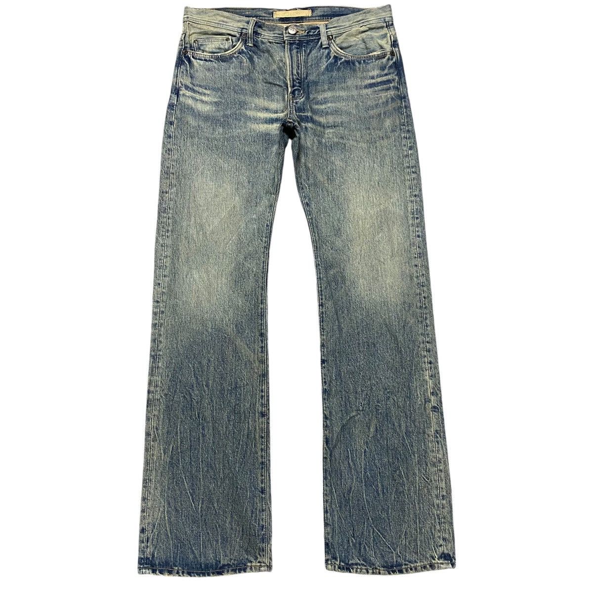Japanese Brand DENIM CRAFT Denim Selvedge Jeans Mudwash Size US 34 / EU 50 - 1 Thumbnail