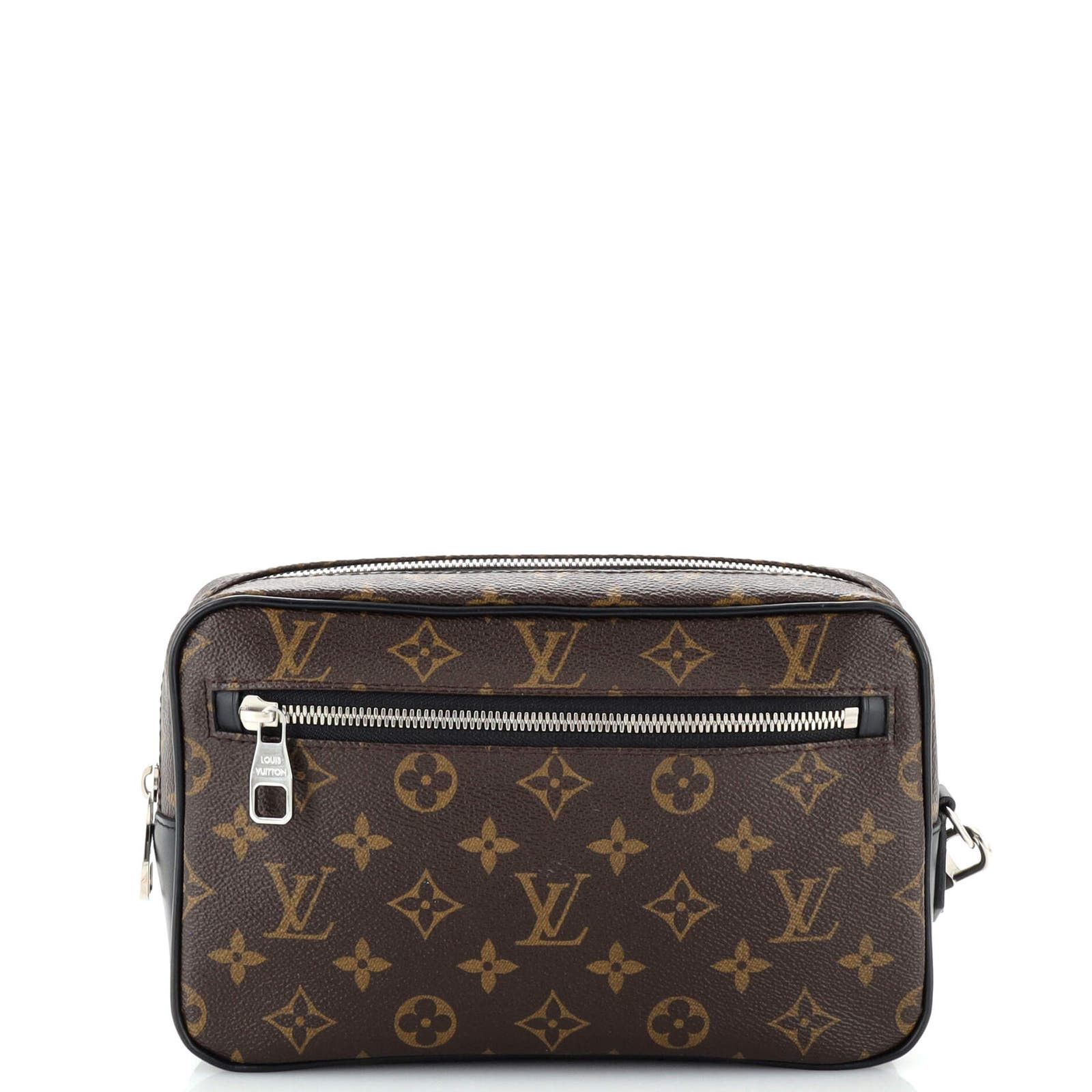 Kasai Clutch Macassar Monogram Canvas None