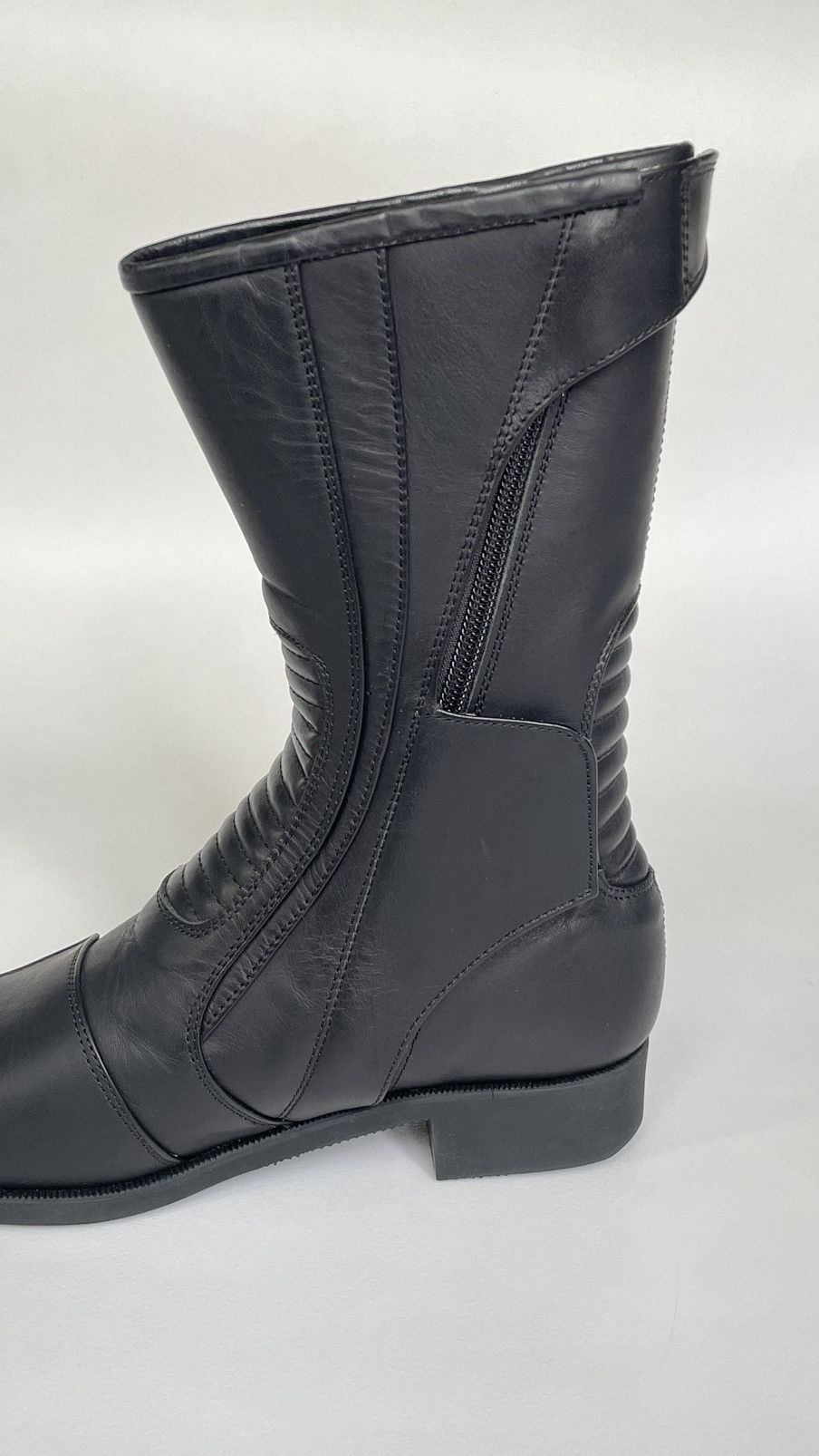 Comme des Garcons Black Leather Motorcycle Boots Size US 7 / IT 37 - 11 Thumbnail