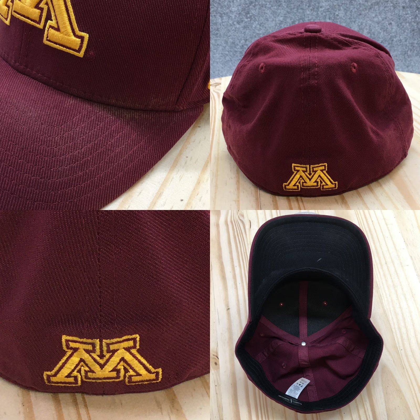 Nike Nike Minnesota Gophers Baseball Cap Mens Red OS Embroidered Logo Curved Brim Size ONE SIZE - 8 Thumbnail