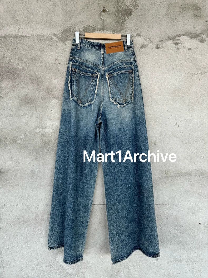 Vetements vetements 23SS Show Surface Destruction Profile Jeans 2502- Size US 33 - 2 Thumbnail